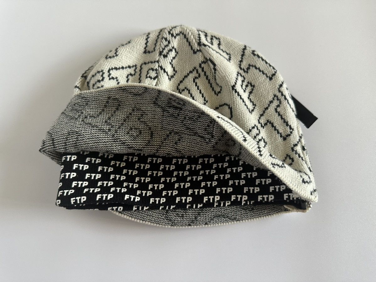 Fuck The Population Zipper Beanie Cream Size ONE SIZE - 4 Thumbnail