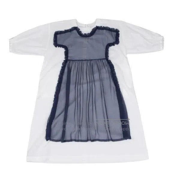 Comme des Garcons Comme Des Garcons White vintage faux two-piece dress Size S / US 4 / IT 40 - 2 Thumbnail