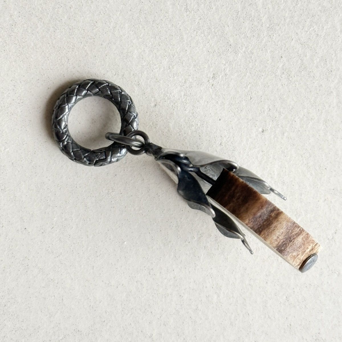 Bottega Veneta Bottega Veneta Silver Pendant Charm Size ONE SIZE - 5 Thumbnail