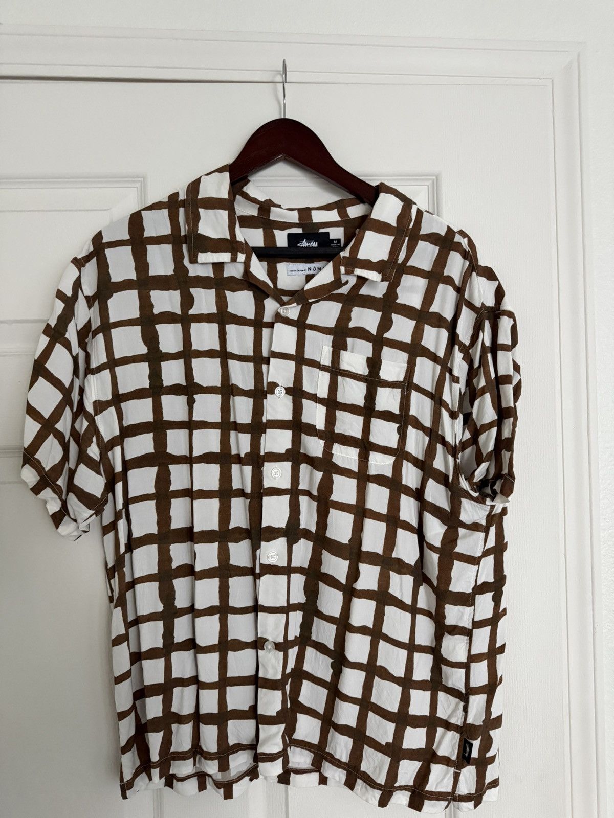 Stussy Stussy x noma hand painted tile shirt Size US L / EU 52-54 / 3 - 1 Thumbnail