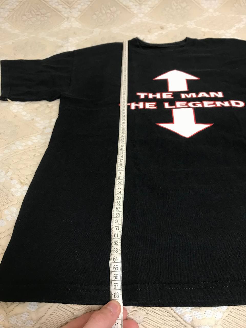 Vintage 🔥 The Man Legend Vintage Humor Y2K Japan USA T Shirt Tee Size US M / EU 48-50 / 2 - 11 Thumbnail