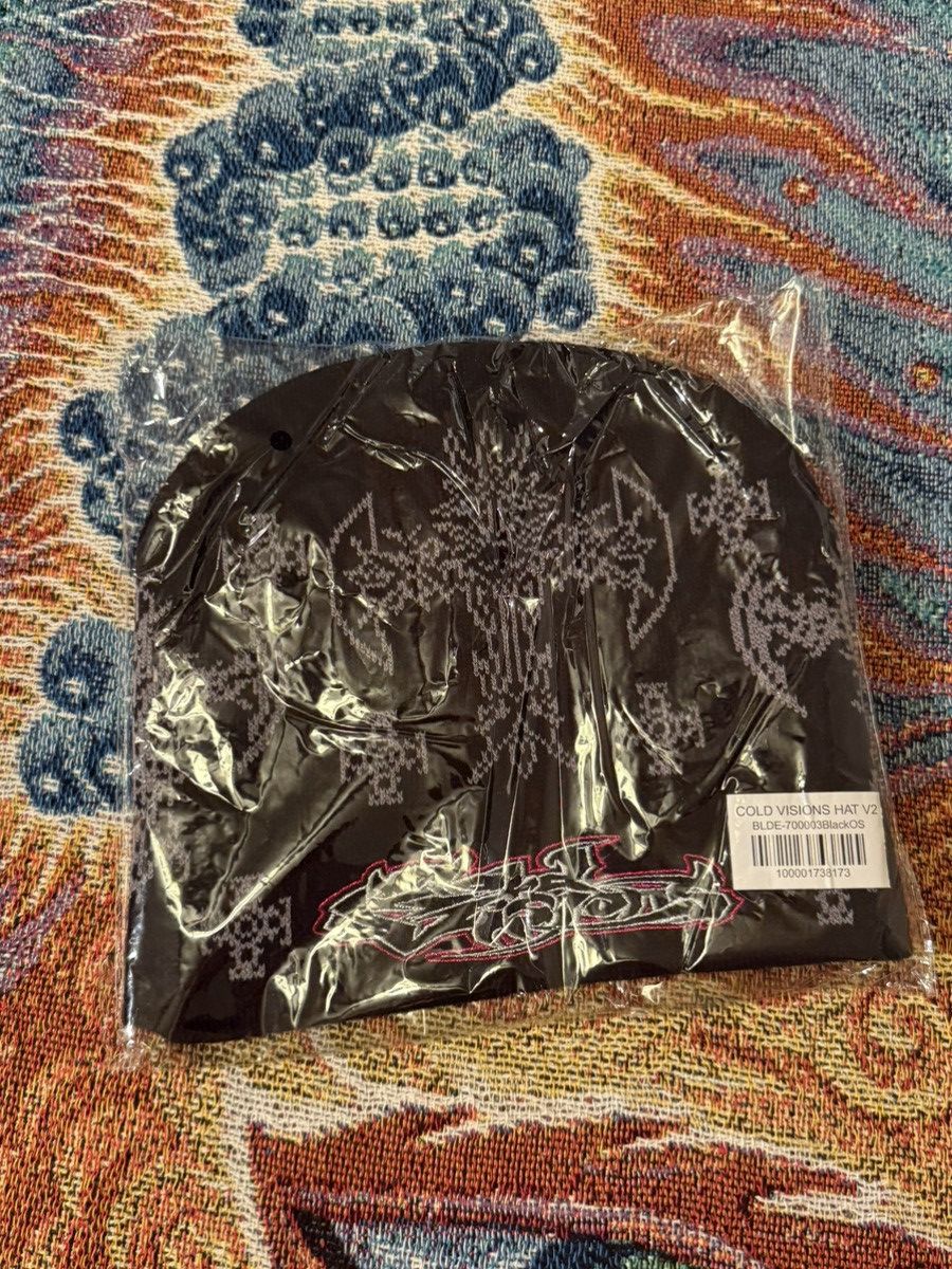 Drain Gang Bladee Cold Visions V2 Beanie Sealed Size ONE SIZE - 3 Thumbnail