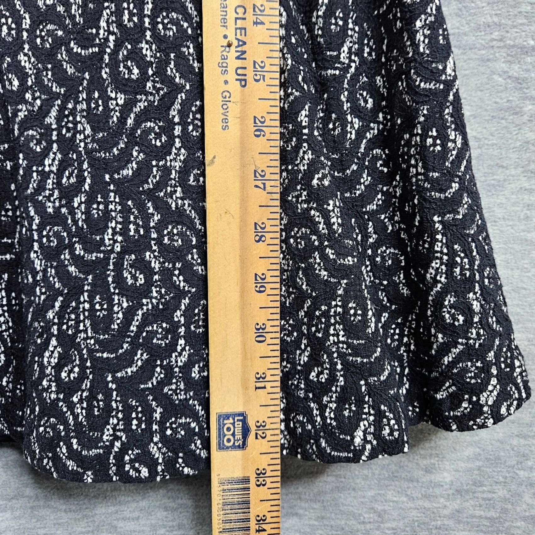 Betsey Johnson BETSEY JOHNSON Black Lace Collared Zip Front Lined Dress Size 2 Size XS / US 0-2 / IT 36-38 - 4 Thumbnail