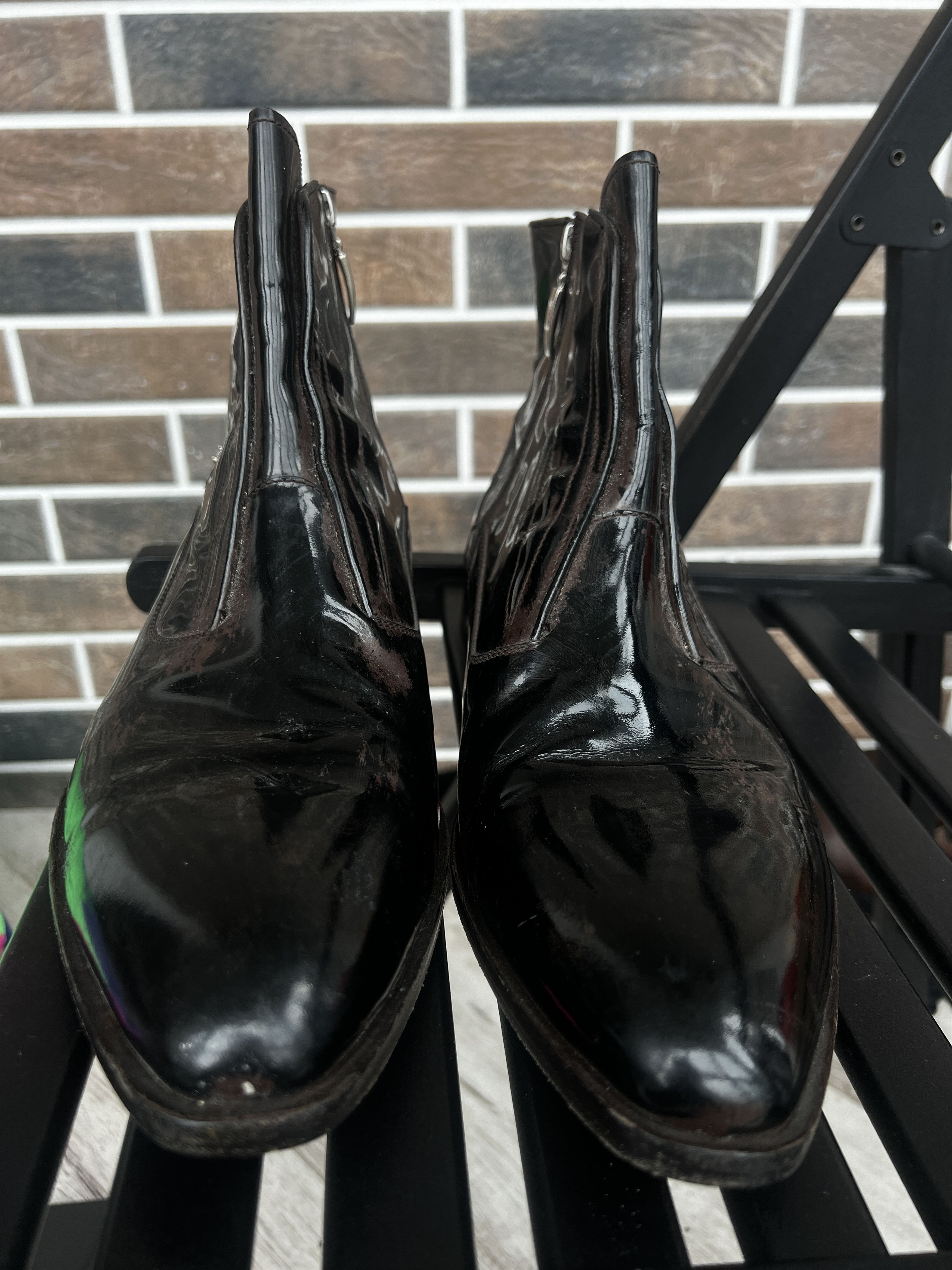 Designer × Paciotti CESARE PACIOTTI VINTAGE CHELSEA BOOTS Size US 10.5 / EU 43-44 - 12 Thumbnail