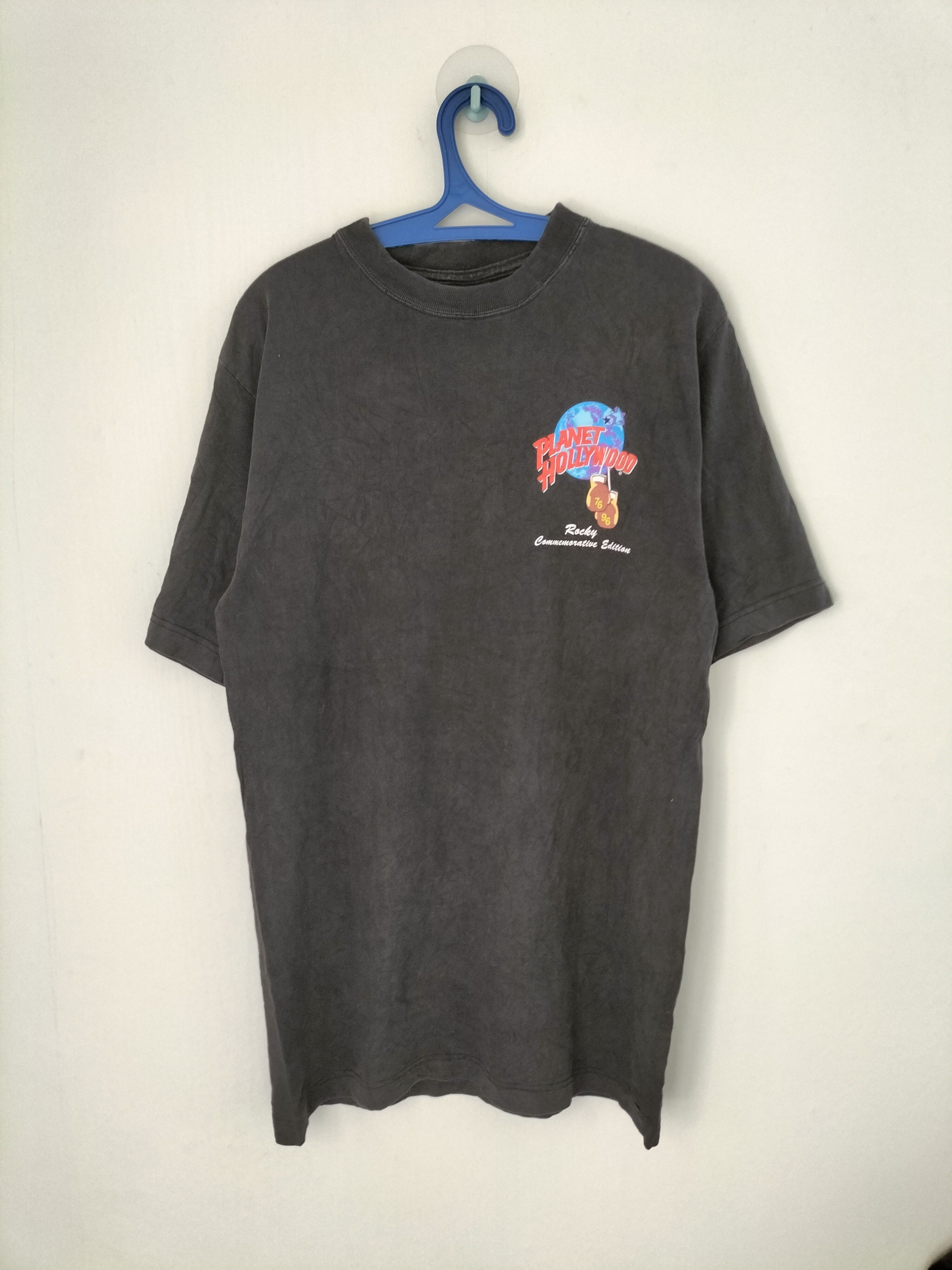 Planet Hollywood × Vintage Vintage Planet Hollywood❌Rocky Twentieth Anniversary Tee Size US M / EU 48-50 / 2 - 3 Thumbnail