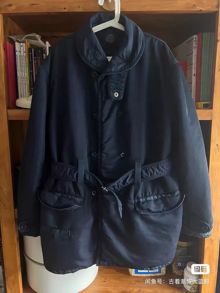 Porter Classic porter classic blue dye double-breasted coat Size US L / EU 52-54 / 3 - 1 Thumbnail