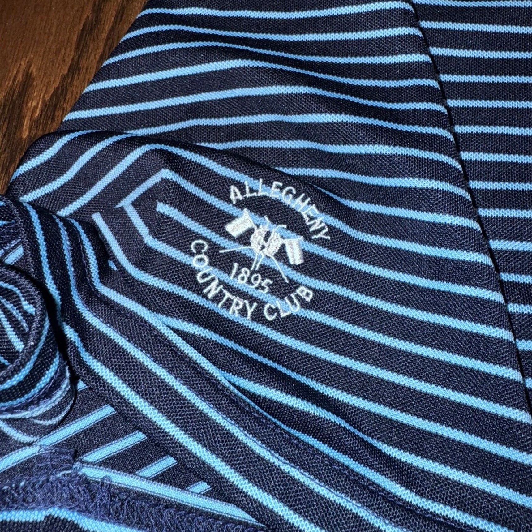 johnnie-O johnnie-O Allegheny Country Club Polo Shirt Mens XL Blue Embroidered Size US XL / EU 56 / 4 - 6 Thumbnail