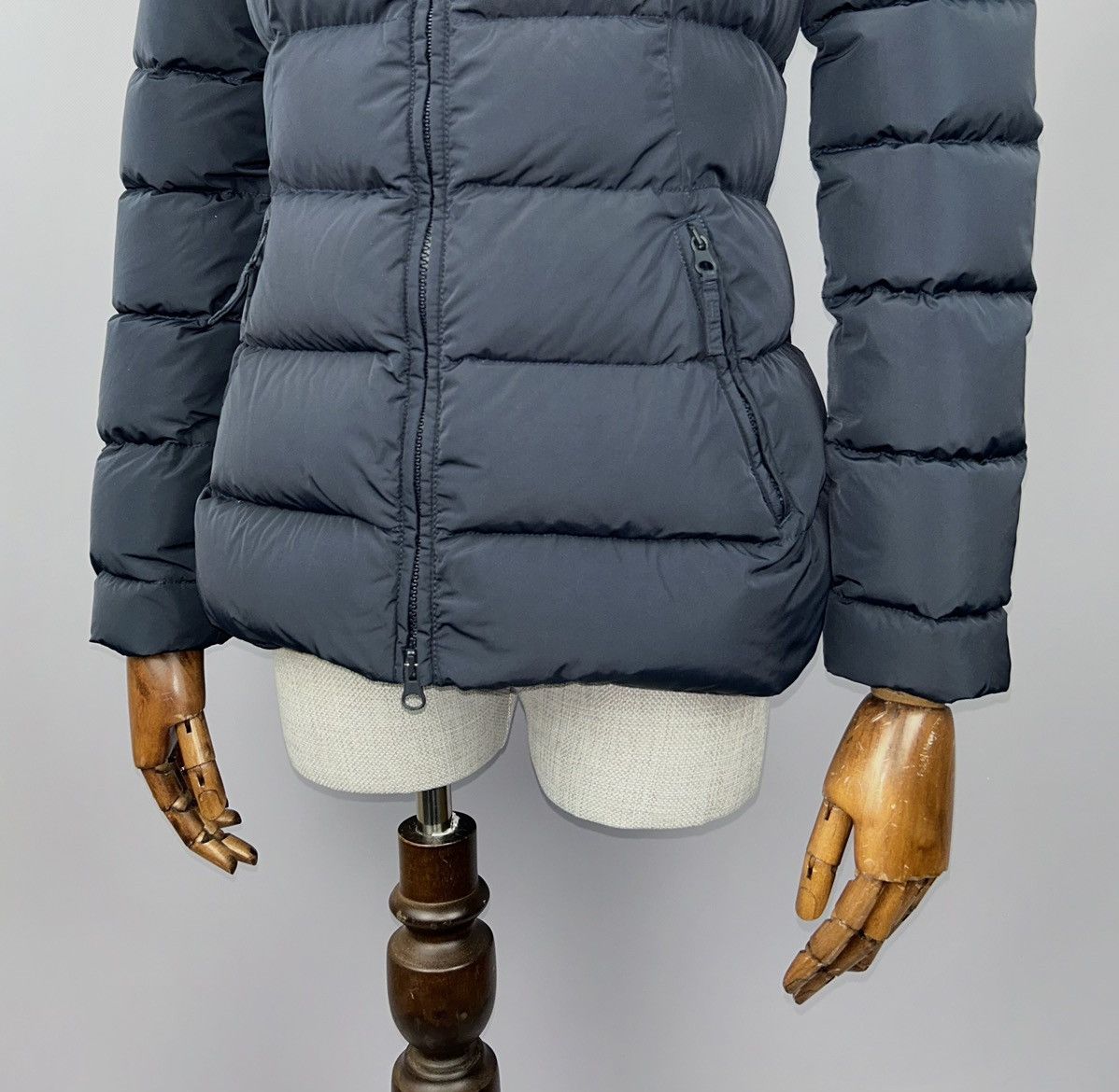 Aspesi × Designer Aspesi Mafalda Navy Down Jacket Coat Size S Size S / US 4 / IT 40 - 3 Thumbnail