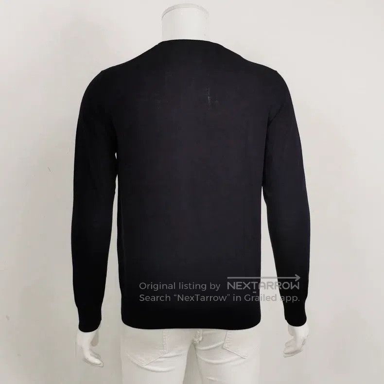 Loewe Loewe Wool Solid Color Crew Neck Knit Top Size S / US 4 / IT 40 - 2 Thumbnail