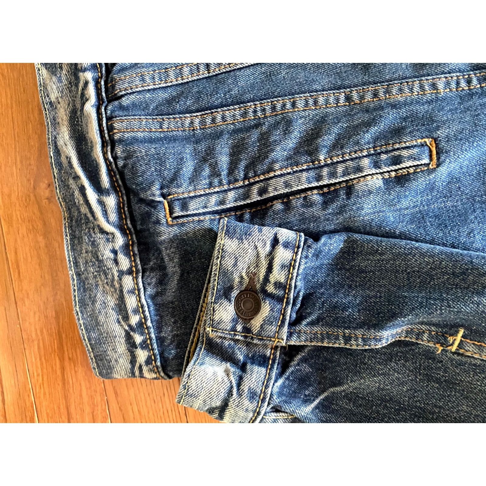 Levi's Levi's Trucker Jacket Denim Button Size US 39 - 3 Thumbnail