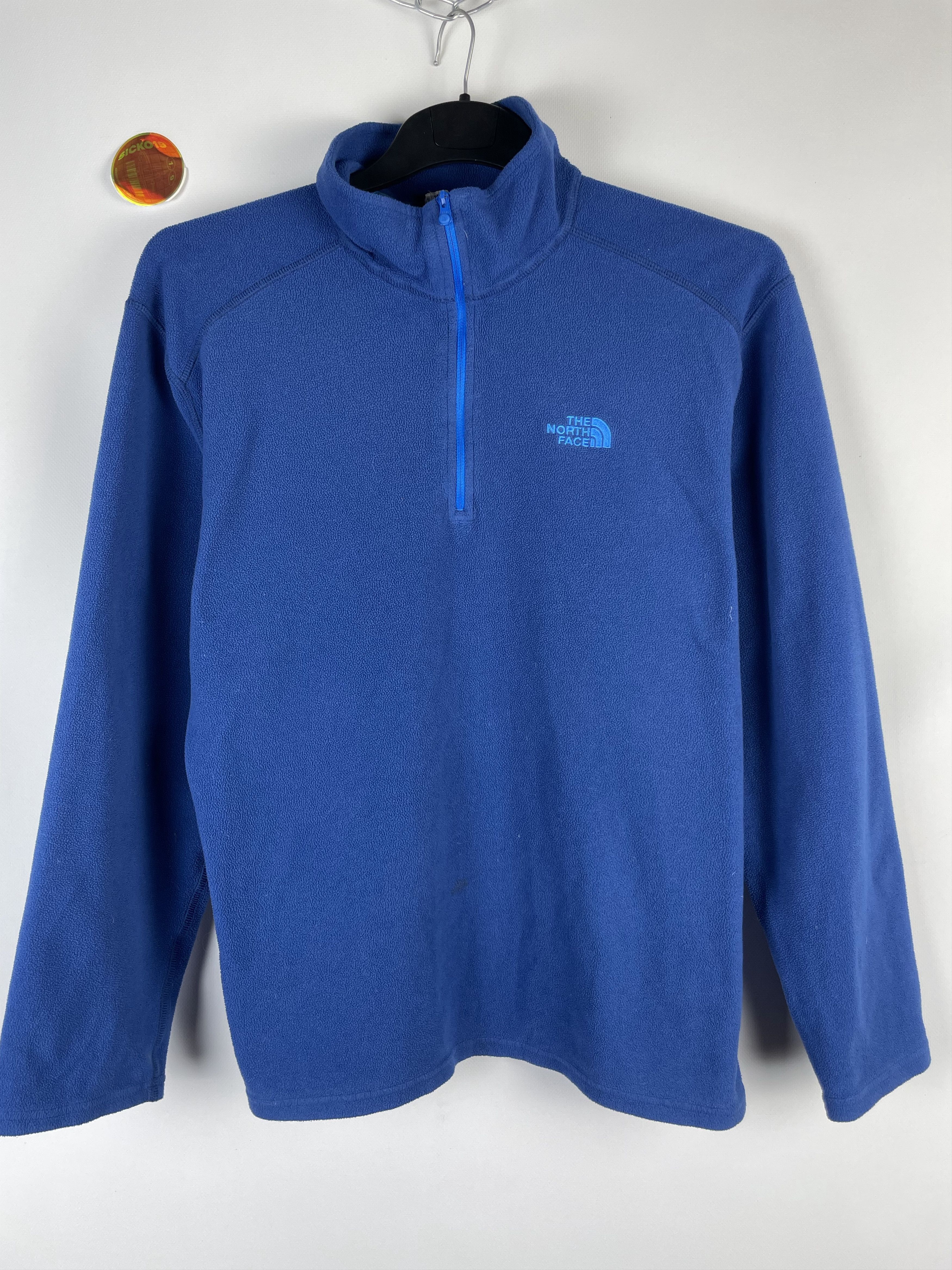 The North Face Vintage The North Face 1/4 Zip Fleece Jacket Size US L / EU 52-54 / 3 - 3 Thumbnail