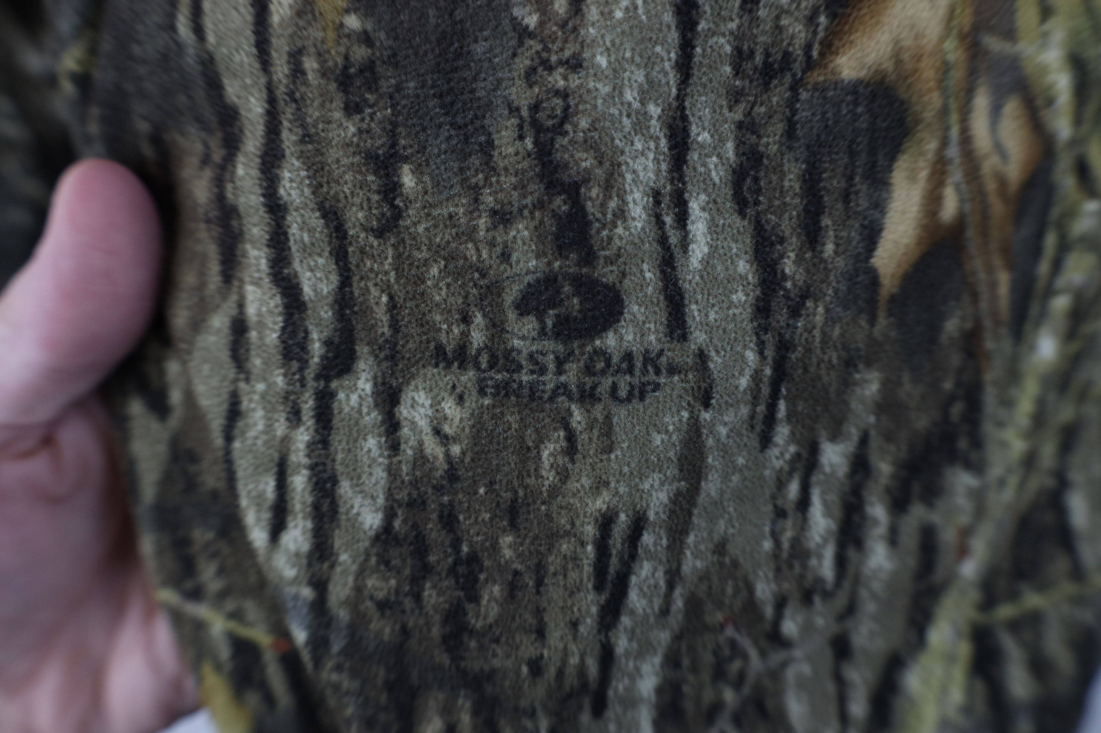 Vintage Vintage Chamois Cloth Mossy Oak Camouflage Half Zip Sweater Size US L / EU 52-54 / 3 - 9 Thumbnail