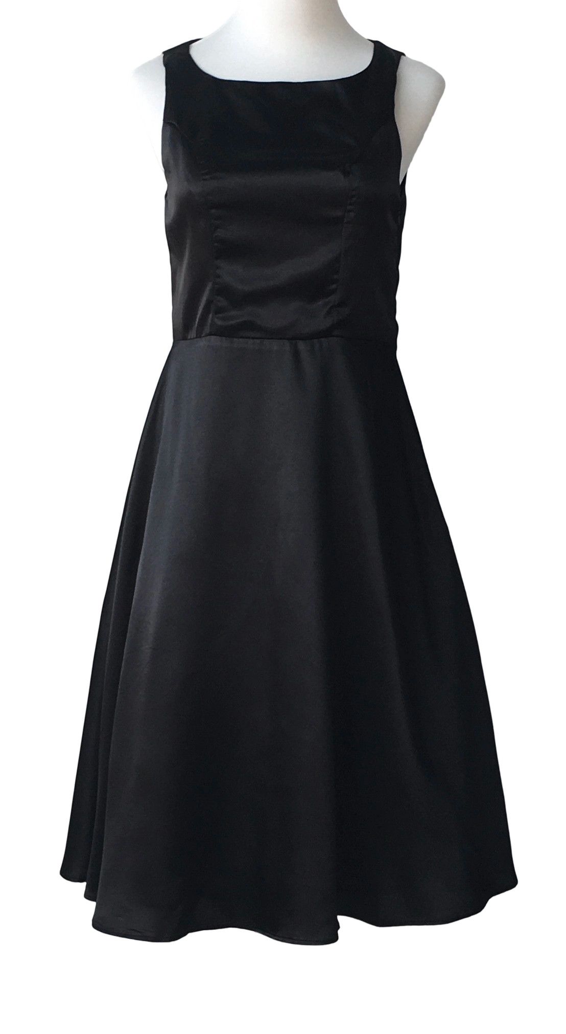 Other Black satin sleeveles women dress Size S / US 4 / IT 40 - 1 Thumbnail