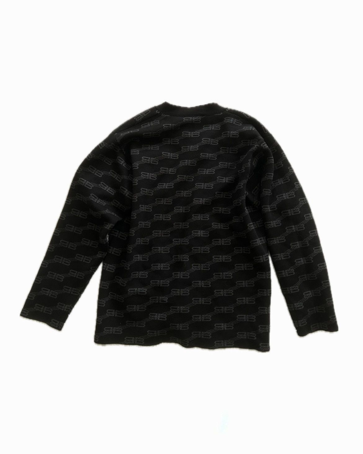 Balenciaga Balenciaga Monogram Cardigan Size US S / EU 44-46 / 1 - 2 Thumbnail