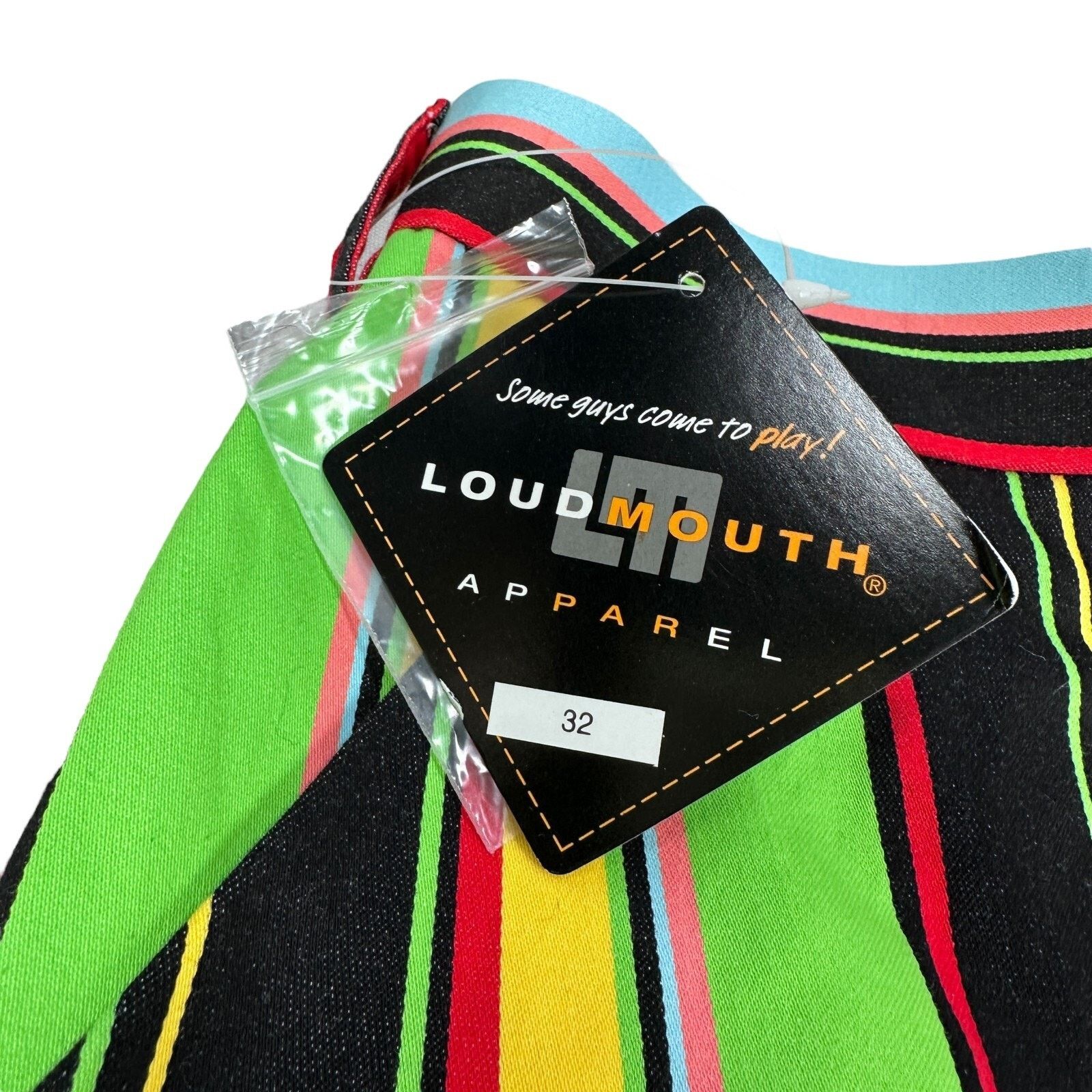 Other Loudmouth Hot Dog Golf Shorts Men’s 32 Multi-Striped Cotton Size US 32 / EU 48 - 4 Thumbnail