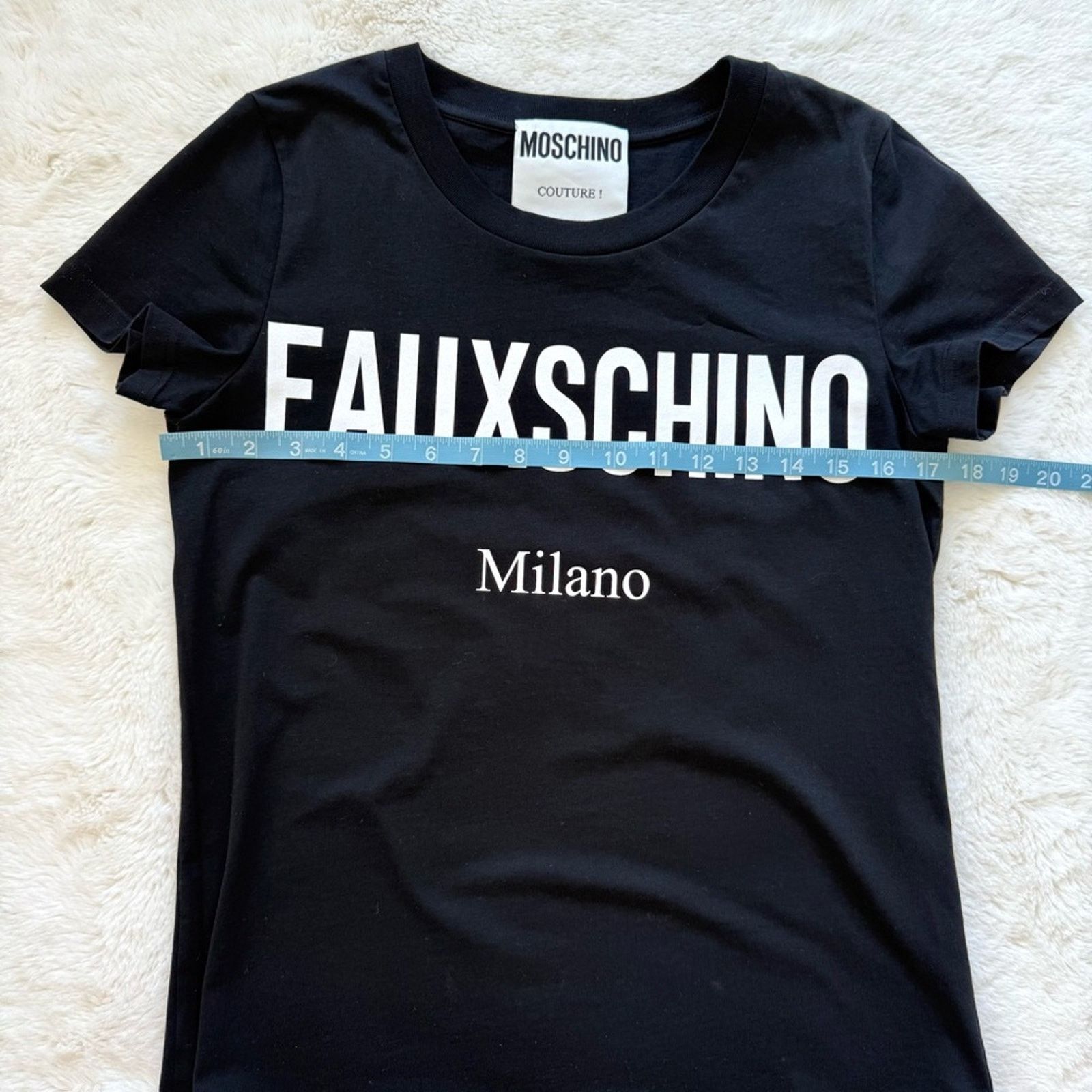 Moschino NEW!!! Moschino women T-shirt size 8 US Authentic Size M / US 6-8 / IT 42-44 - 8 Thumbnail