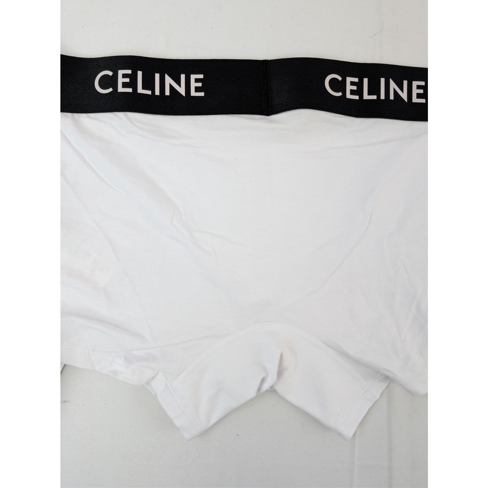 Celine o1rshd1 Q:2 / Size: XXL / Boxer Shorts Celine Logo in White Size US 38 / EU 54 - 5 Thumbnail