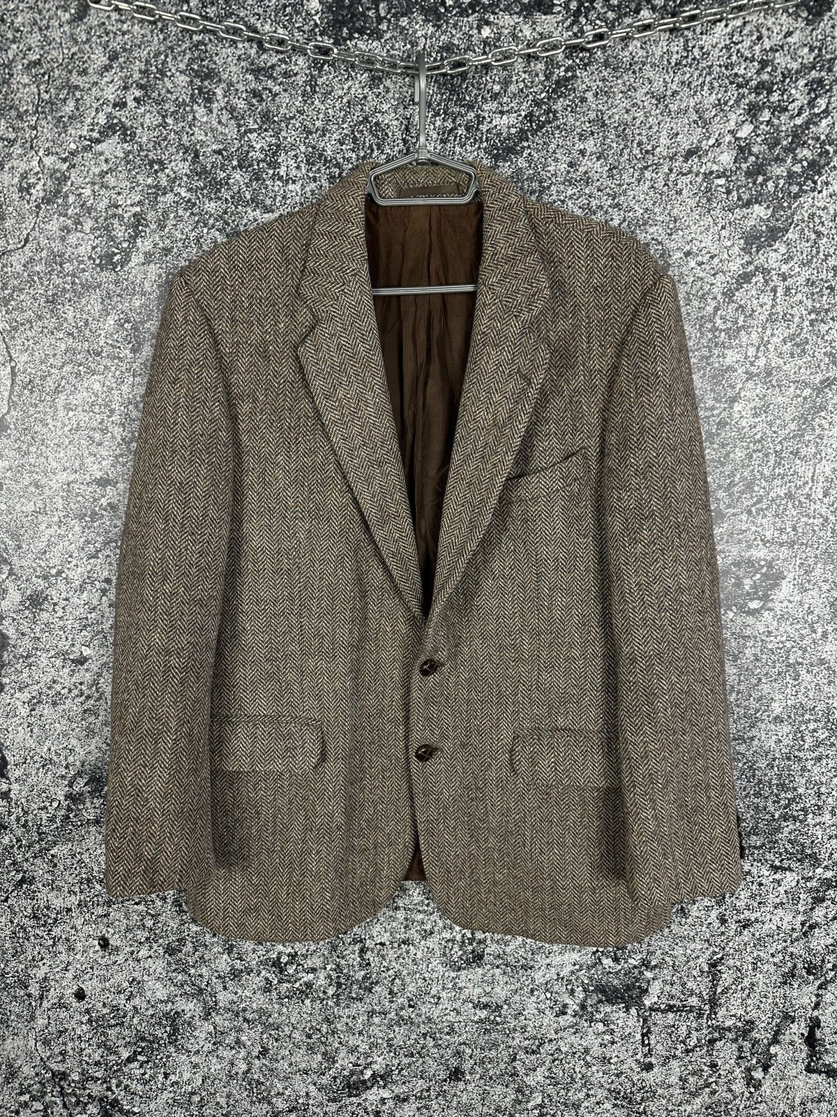 Harris Tweed Harris Tweed x St Michael Wool Blazer Jacket Made in UK 42in Size 42R - 1 Thumbnail