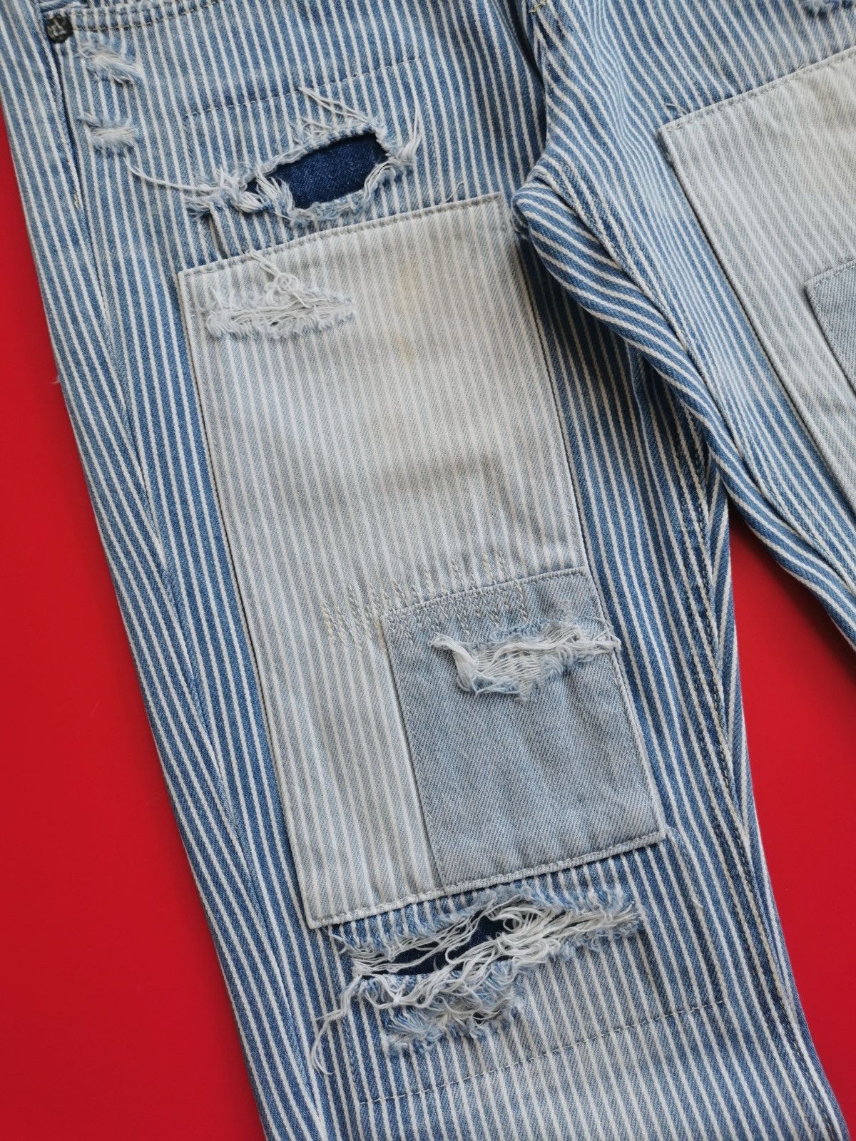 Kapital Hickory Boro Patches Rodeo Crowns Japan Jeans Size US 30 / EU 46 - 4 Thumbnail