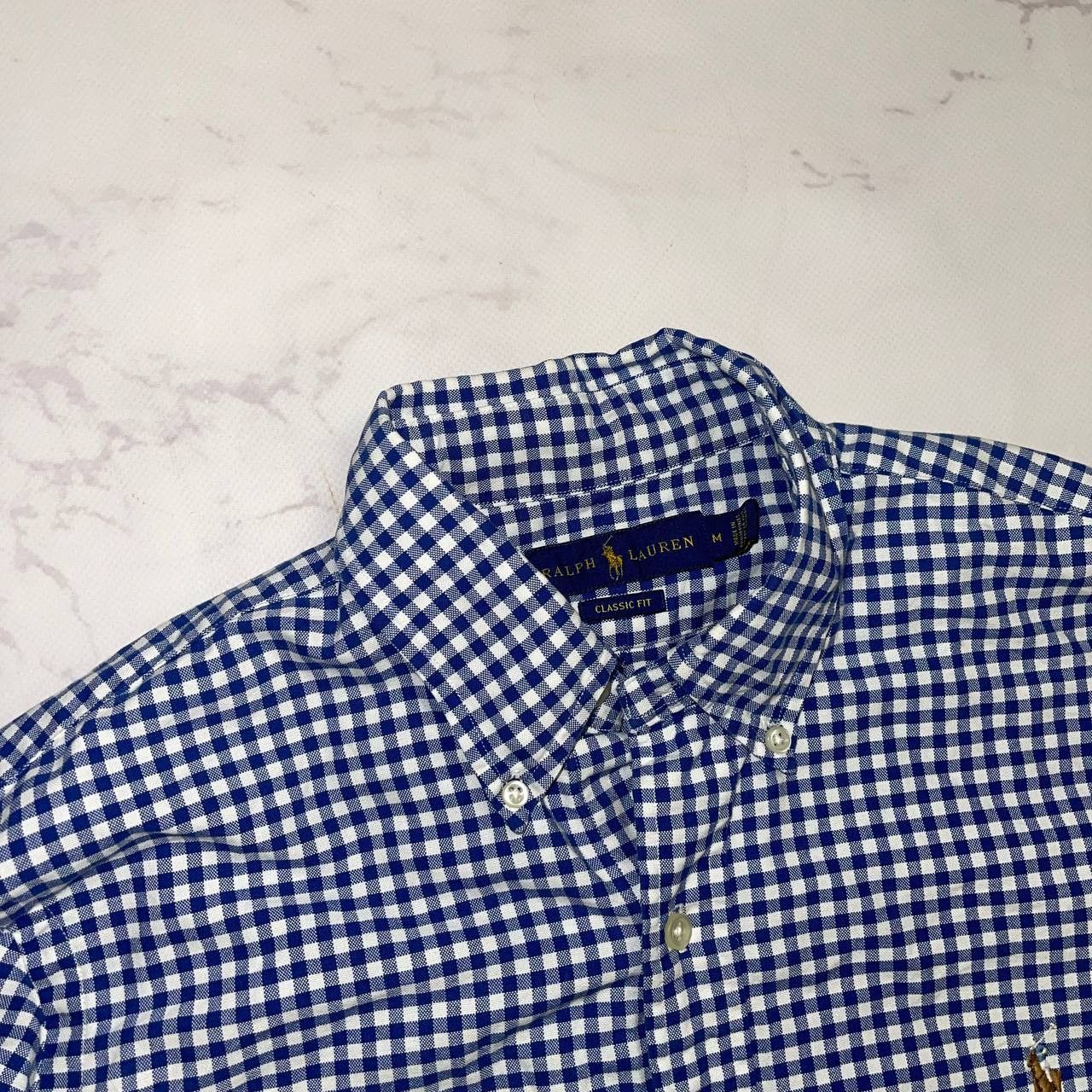 Polo Ralph Lauren Polo Ralph Lauren Plaid Blue Shirt Sz XL Button Long Sleeve Size US M / EU 48-50 / 2 - 6 Thumbnail