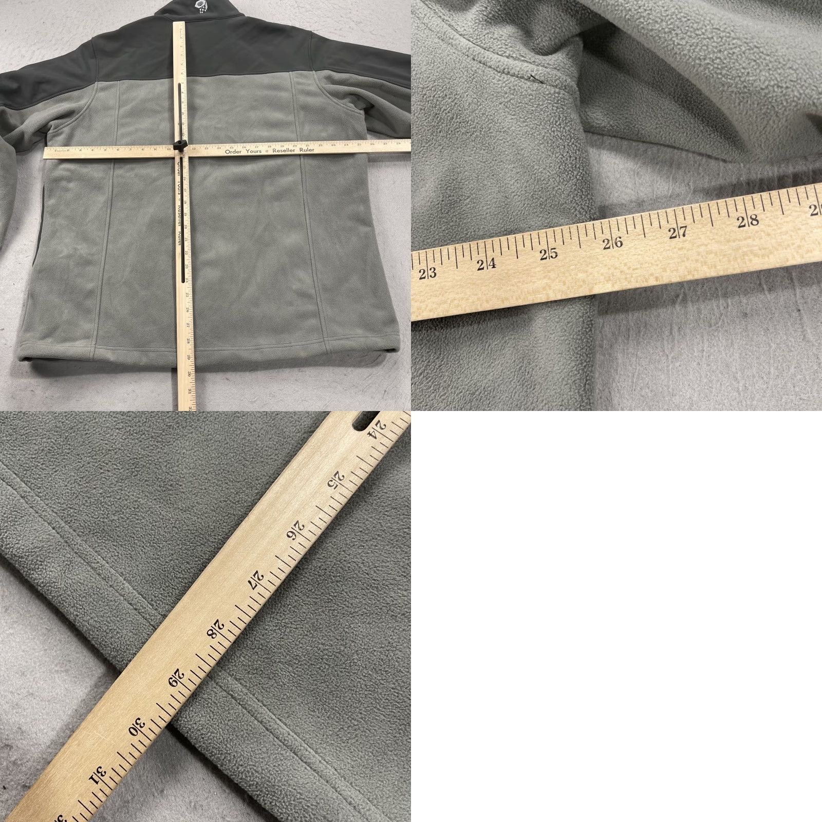 Mountain Hardwear Mountain Hardwear Jacket Mens XL Gray Full Zip Outer Shell Polyester Fleece Logo Outdoor Hiking Bomber Jacket Mens XL Gray Logo Outdoor 90s? Size US XL / EU 56 / 4 - 8 Thumbnail