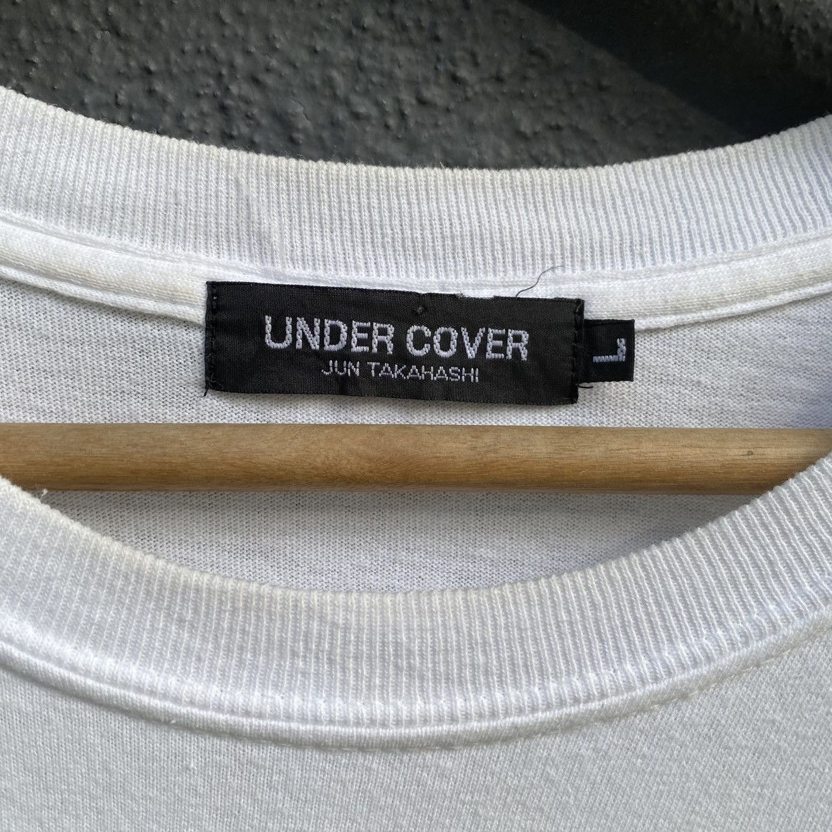 Japanese Brand THRASHED UNDERCOVER JUN TAKAHASHI MADSTORE TEE Size US L / EU 52-54 / 3 - 5 Thumbnail