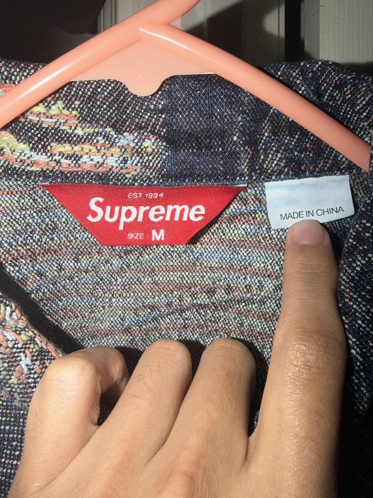Supreme Supreme denim archive jacket Size US M / EU 48-50 / 2 - 4 Thumbnail