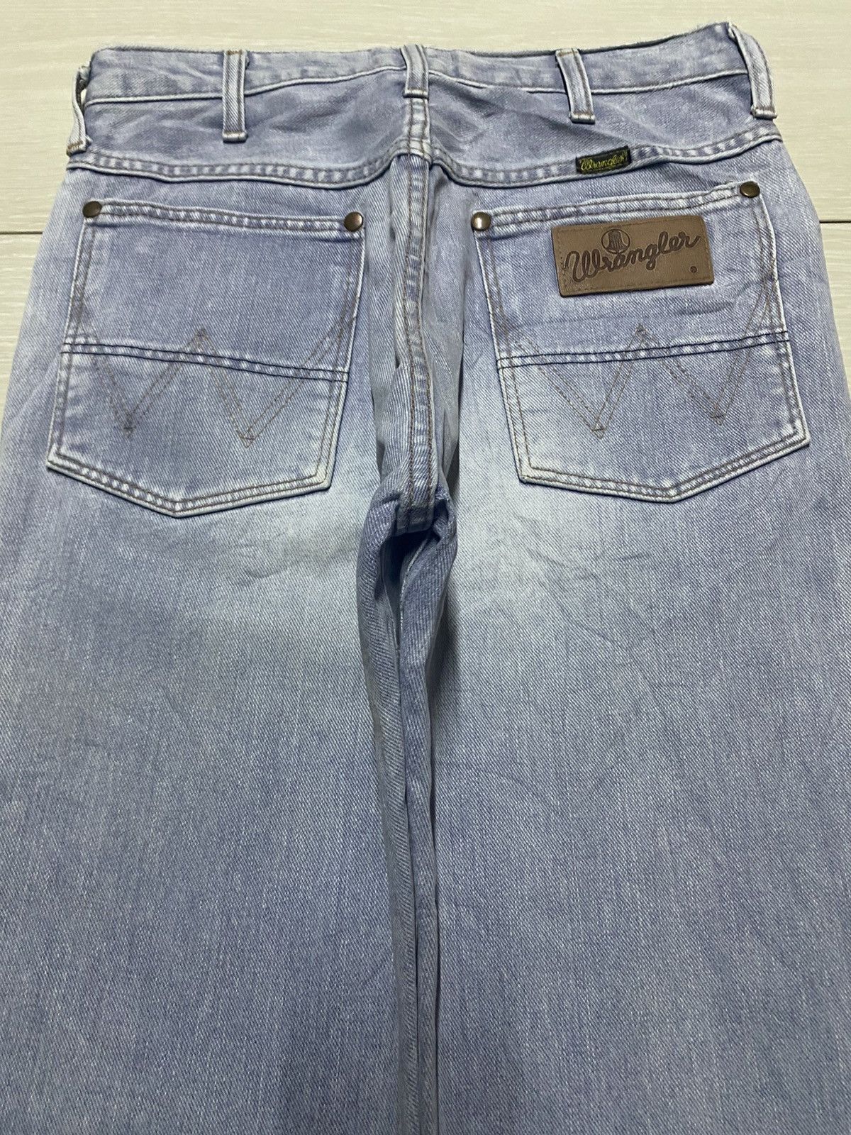 Gant × Wrangler True Vintage Wrangler Japan Light Wash Loose Jeans Size US 28 / EU 44 - 4 Thumbnail