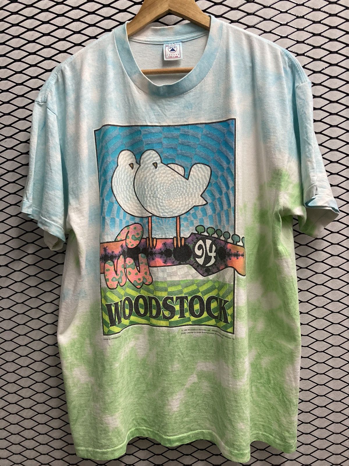 Band Tees × Delta × Vintage Vintage Woodstock 1994 shirt Size US XL / EU 56 / 4 - 1 Thumbnail