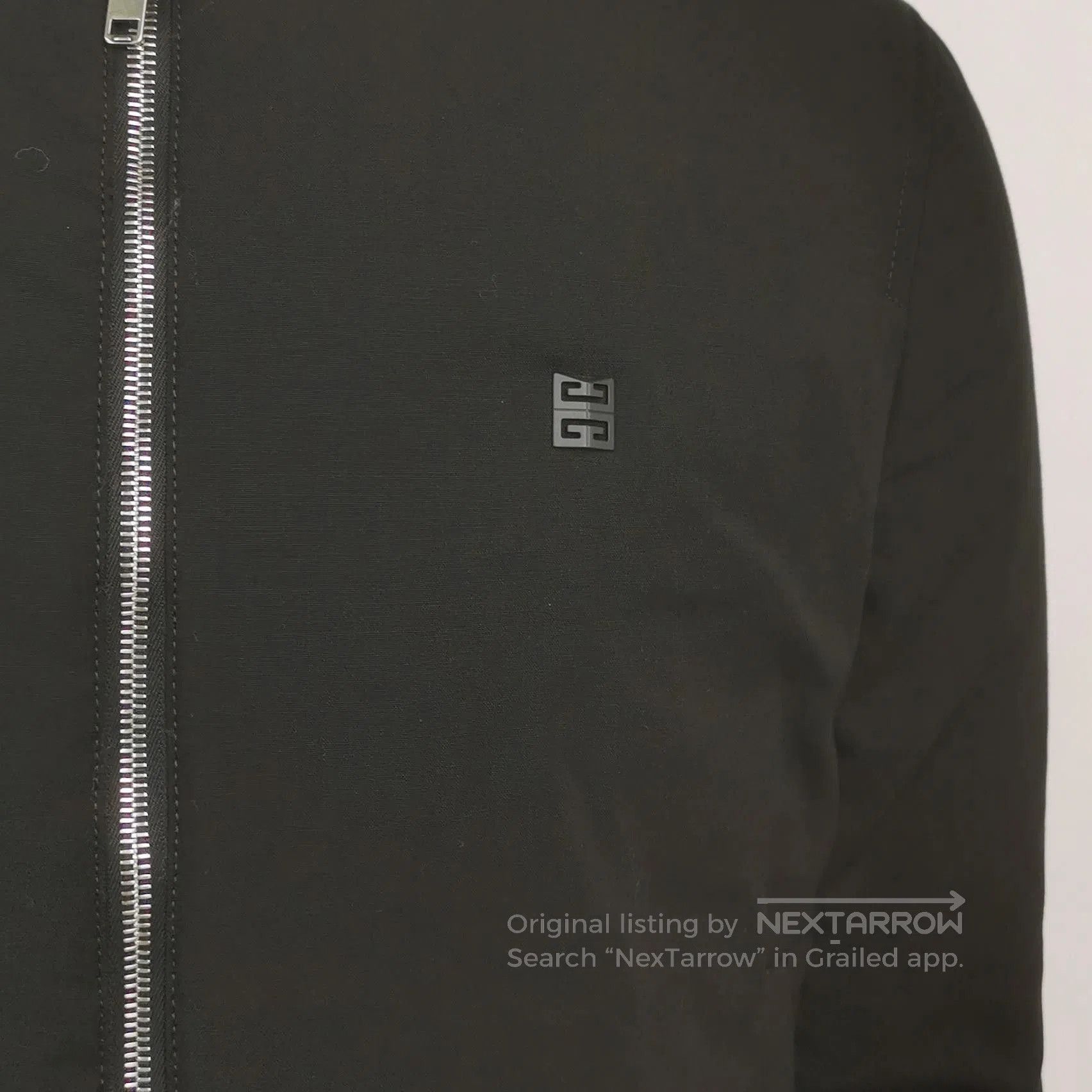 Givenchy Givenchy M Cotton Single-Breasted Lapel Jacket. Size US M / EU 48-50 / 2 - 2 Thumbnail