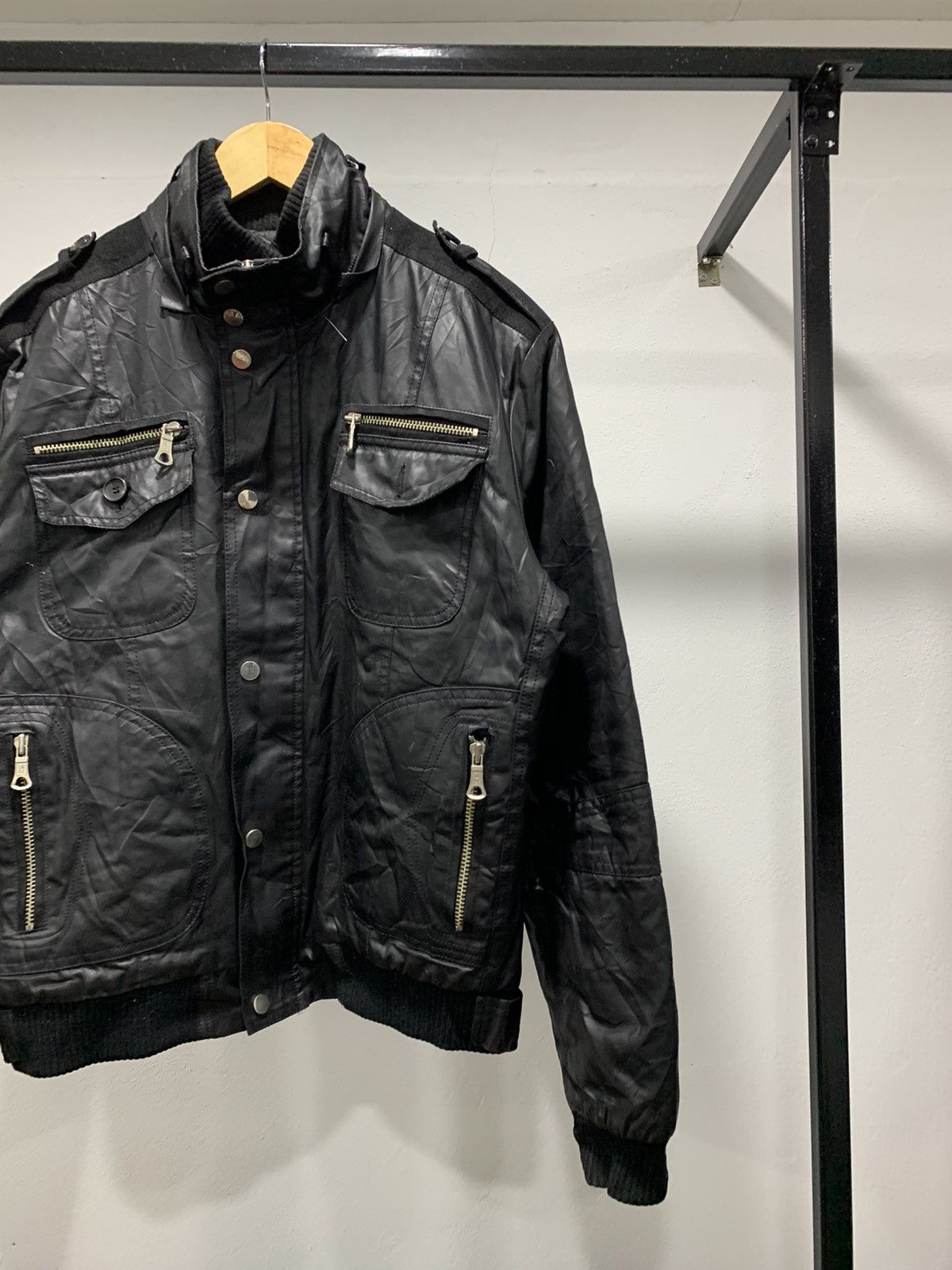 Other Gatsby Grunge Punk Leather Jacket 90s Size US M / EU 48-50 / 2 - 3 Thumbnail
