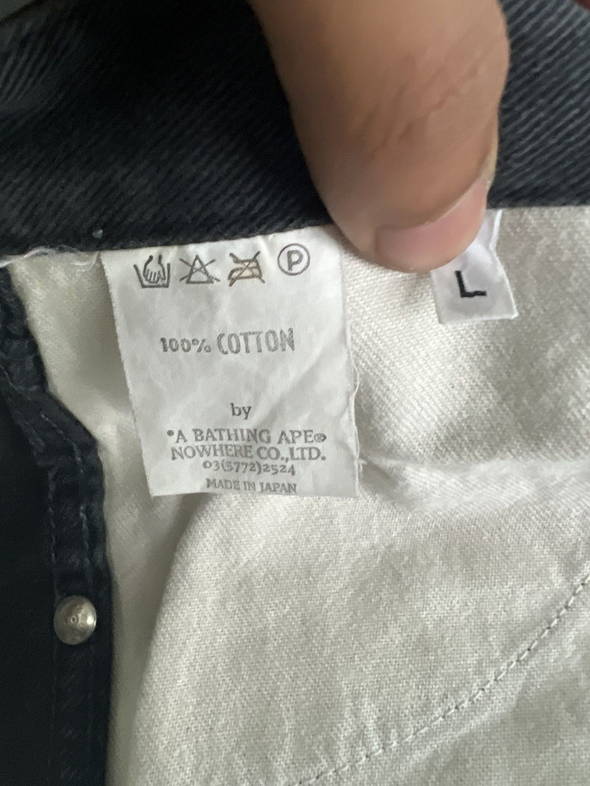 Bape Vintage A Bathing Ape Busy Work Baggy Oversized Jeans Denim Size US 34 / EU 50 - 9 Thumbnail
