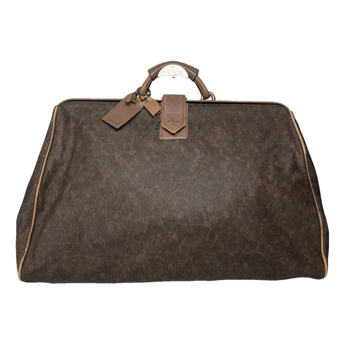 Brown Leather Travel Bag