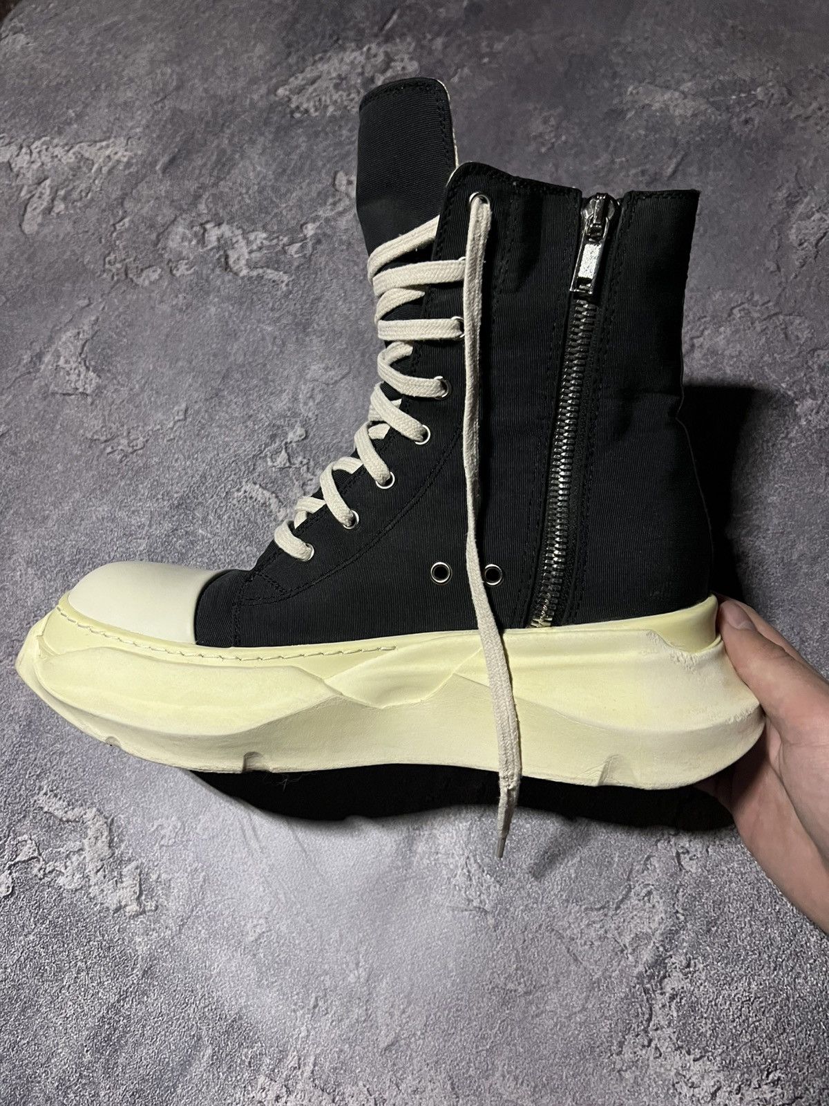 Rick Owens Abstract Ramones Hign