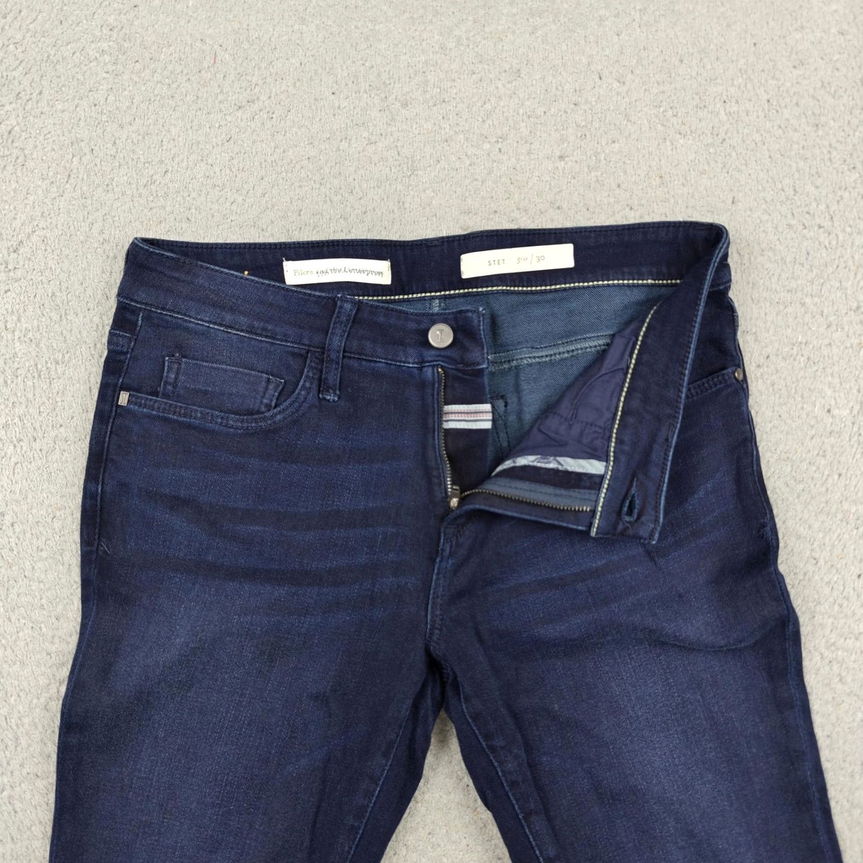 Vintage VINTAGE Pilcro Jeans Womens 30 Blue Dark Wash Stet Mid Rise Slim Ankle Stretch Denim Size 30" / US 8 / IT 44 - 2 Thumbnail