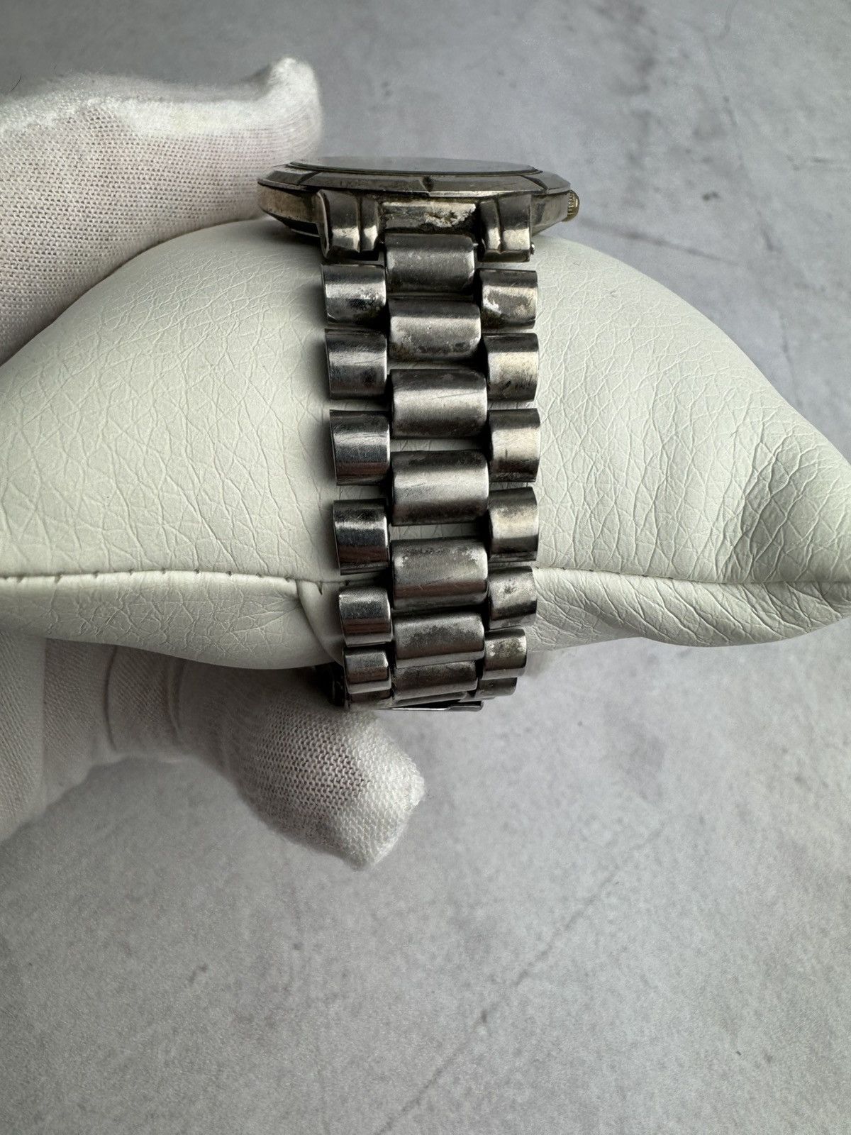 Japanese Brand × Vintage Omax Watch Futuristic Bracelet Vintage Size ONE SIZE - 2 Thumbnail