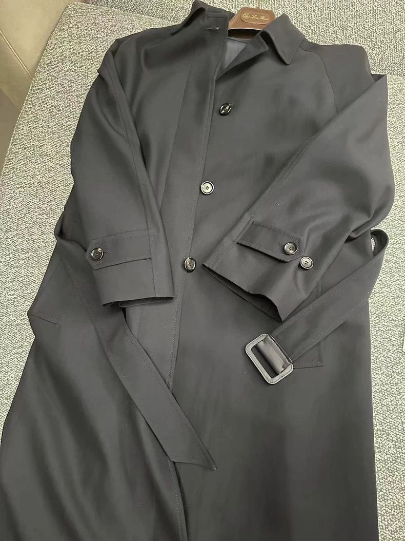 Loro Piana Loro Piana Italian Wool Silk Trench Coat- Size US M / EU 48-50 / 2 - 3 Thumbnail