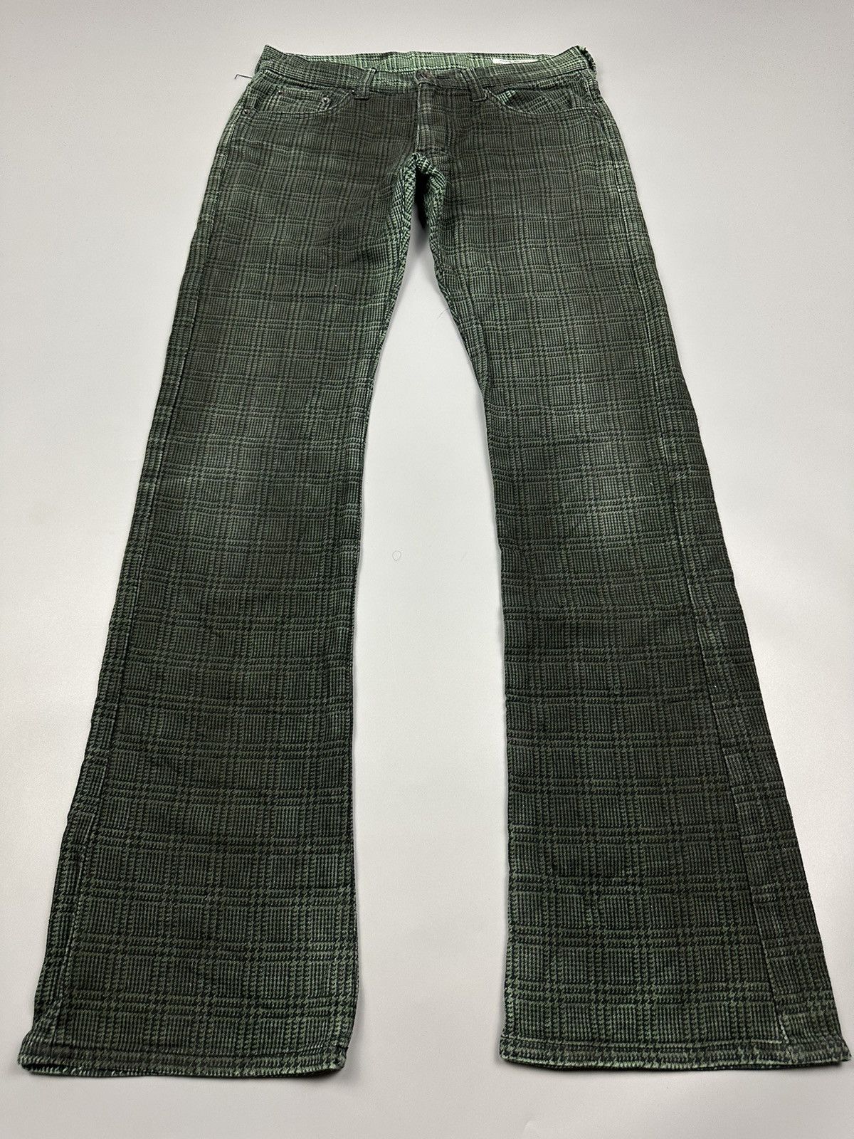 Seditionaries × semanticdesign 🔥FLARED🔥 Semantic Design Checked Flared Pants Size US 31 - 3 Thumbnail