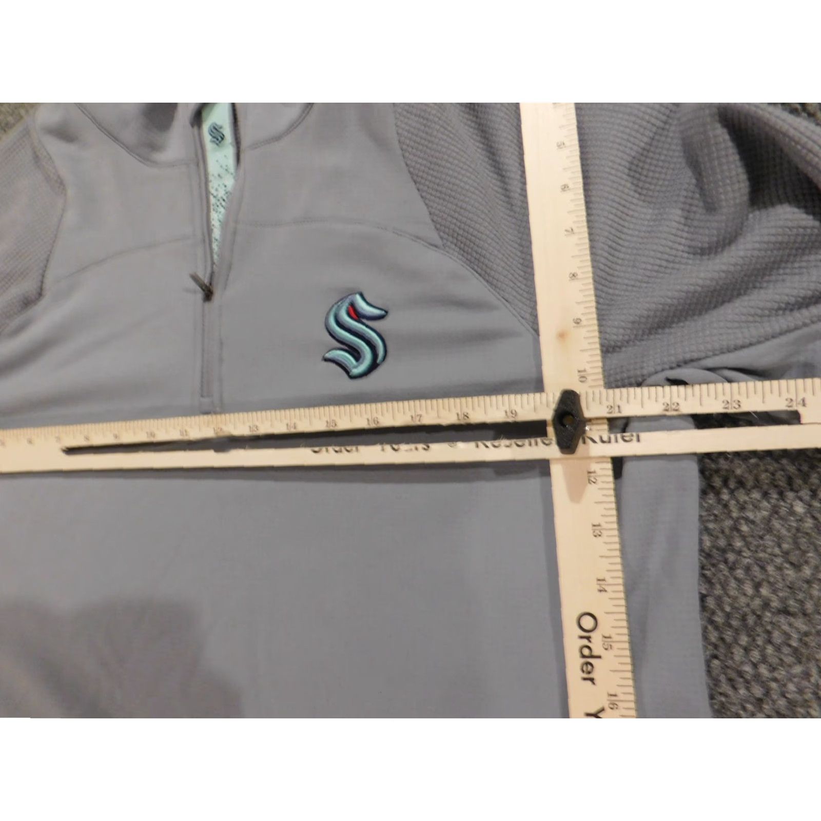 Vintage Levelwear Golf Mens sweatshirt Large pullover stretch Gray Size US L / EU 52-54 / 3 - 4 Thumbnail