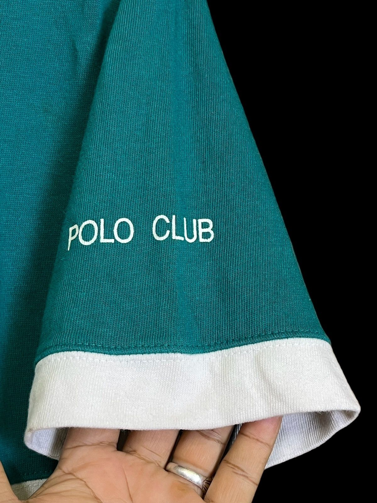 Polo Ralph Lauren VINTAGE POLO CLUB BIG LOGO RUGBY STYLE POLO SHIRT Size US L / EU 52-54 / 3 - 7 Thumbnail