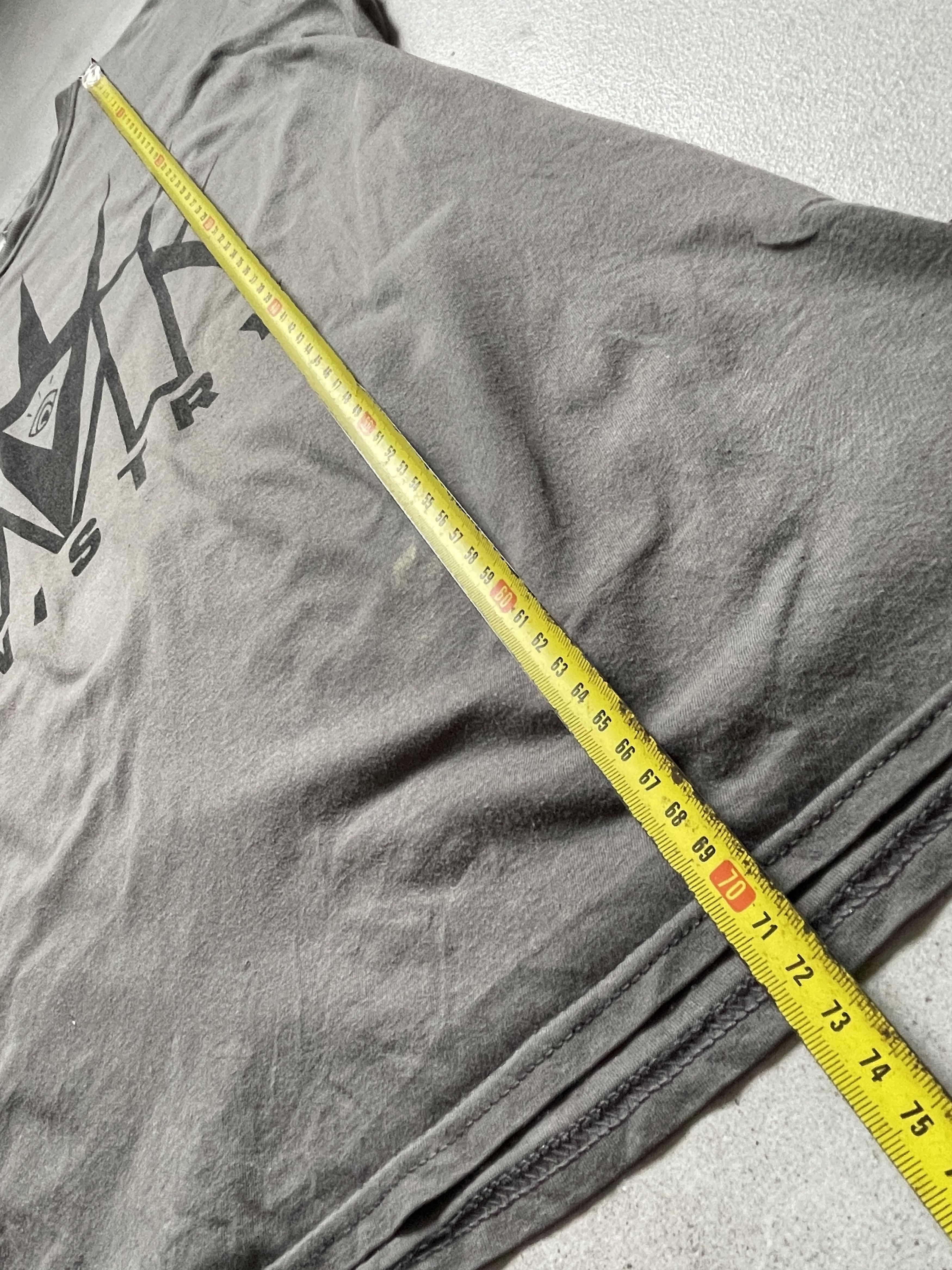 Band Tees Y2K MINISTRY WASHED GREY TEE Size US L / EU 52-54 / 3 - 4 Thumbnail