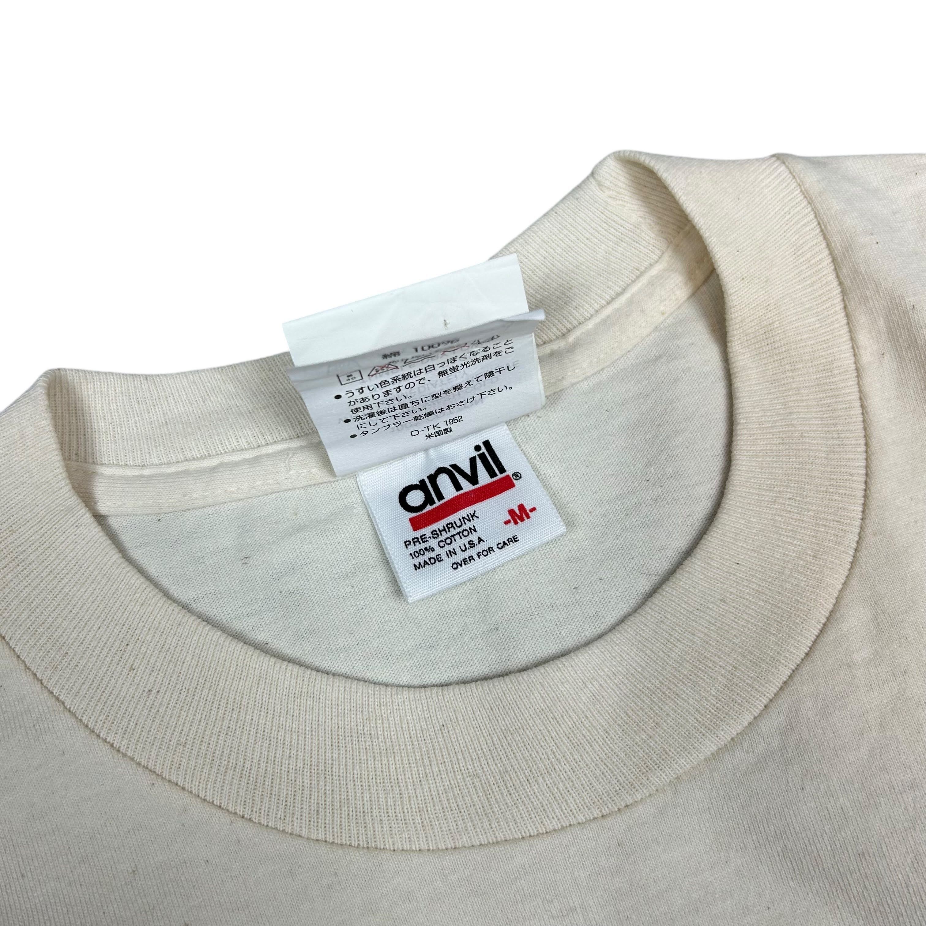 Anime × Japanese Brand Vintage 1992 Bandai Dokonjyo Gaeru Ecru T-shirt M Size US M / EU 48-50 / 2 - 5 Thumbnail