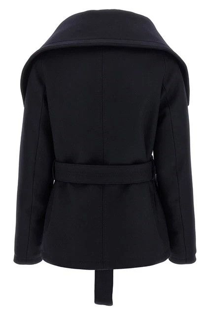 Dsquared2 DSQUARED2 Navy Wool Robe Coat New & Authentic Size S / US 4 / IT 40 - 2 Thumbnail