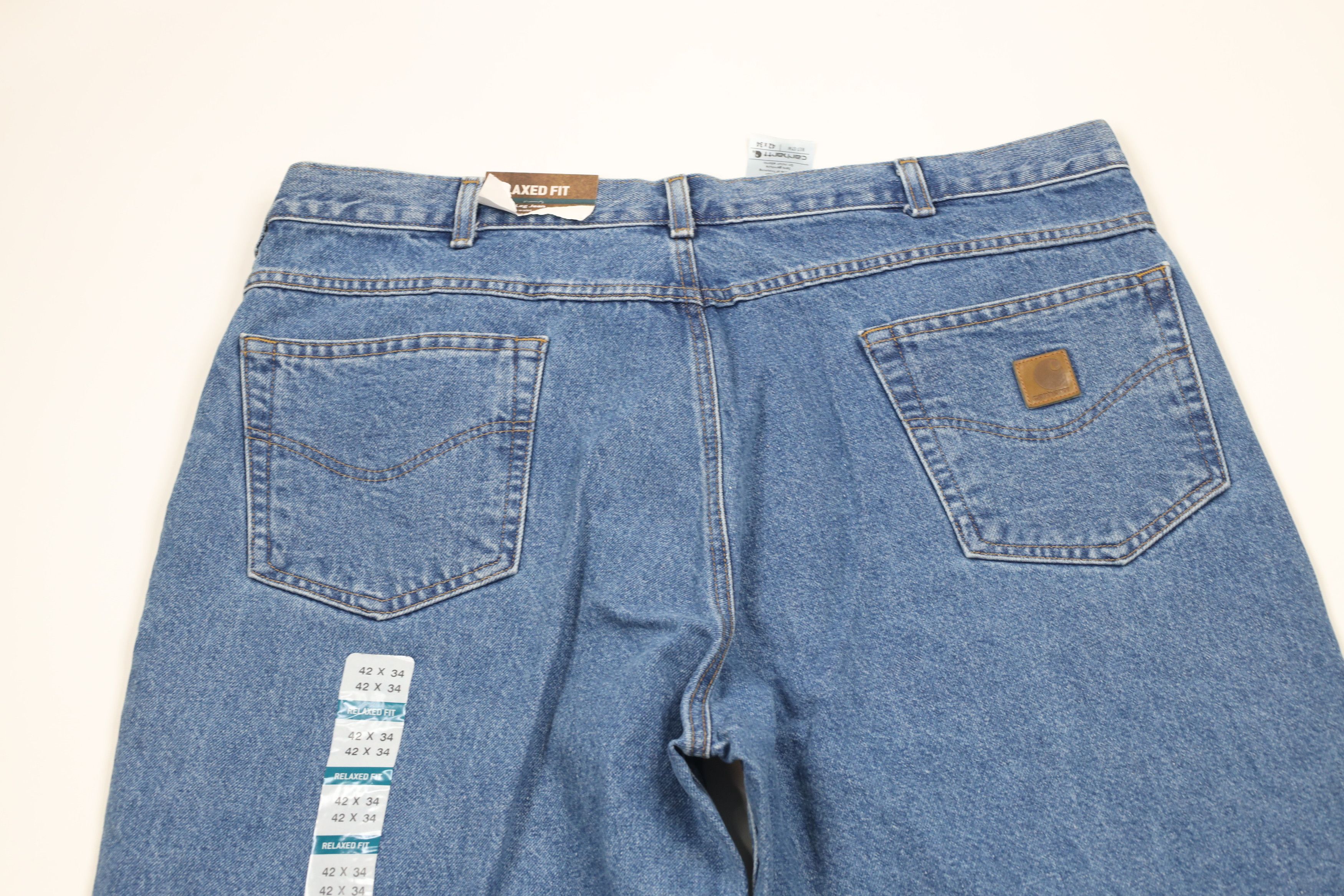 Carhartt × Vintage Deadstock Vintage Y2K Carhartt Fit Tapered Leg Denim Jeans Size US 42 / EU 58 - 12 Thumbnail