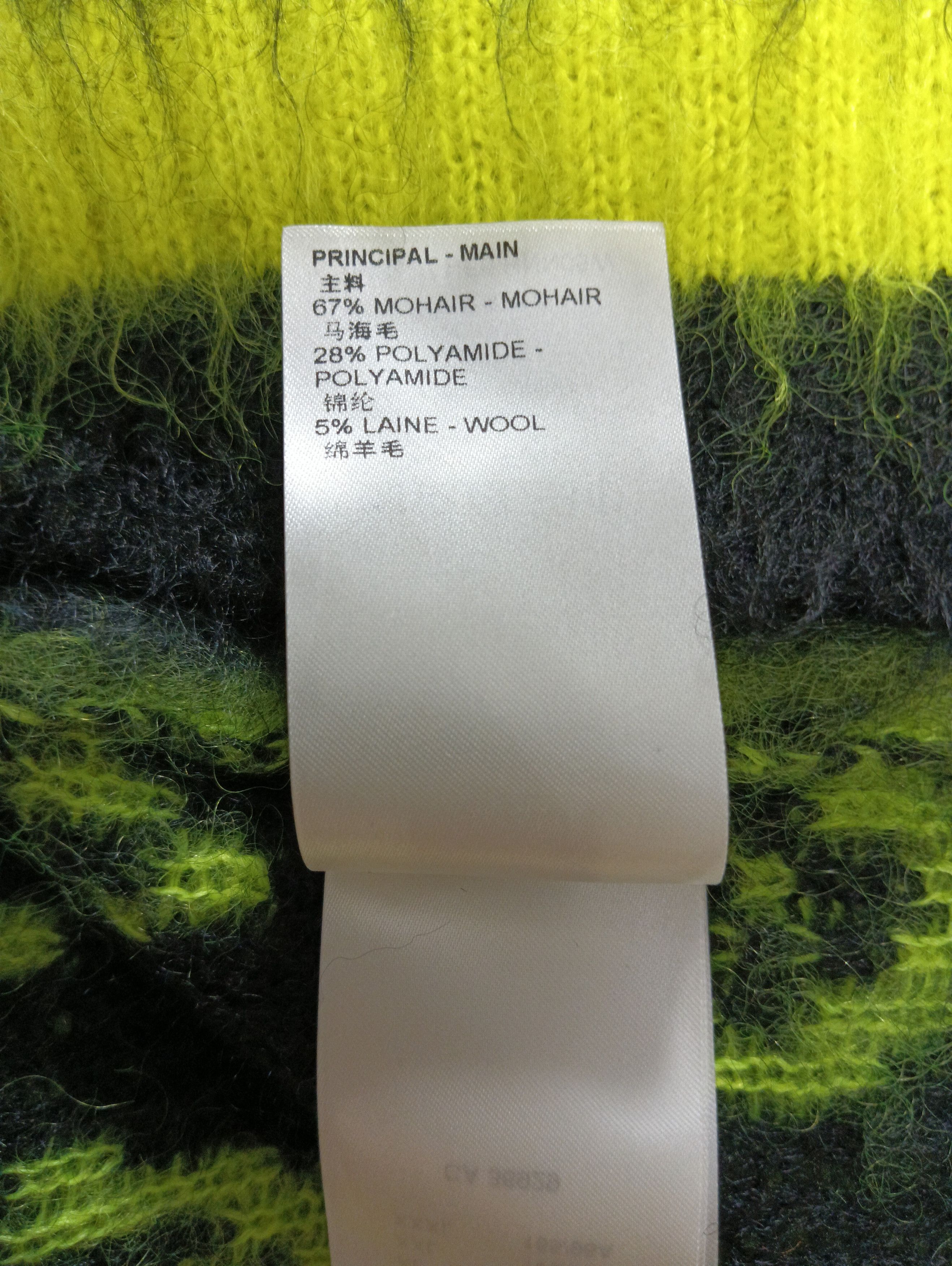 Louis Vuitton Monogram Mohair Cardigan Sweater Size US L / EU 52-54 / 3 - 6 Thumbnail