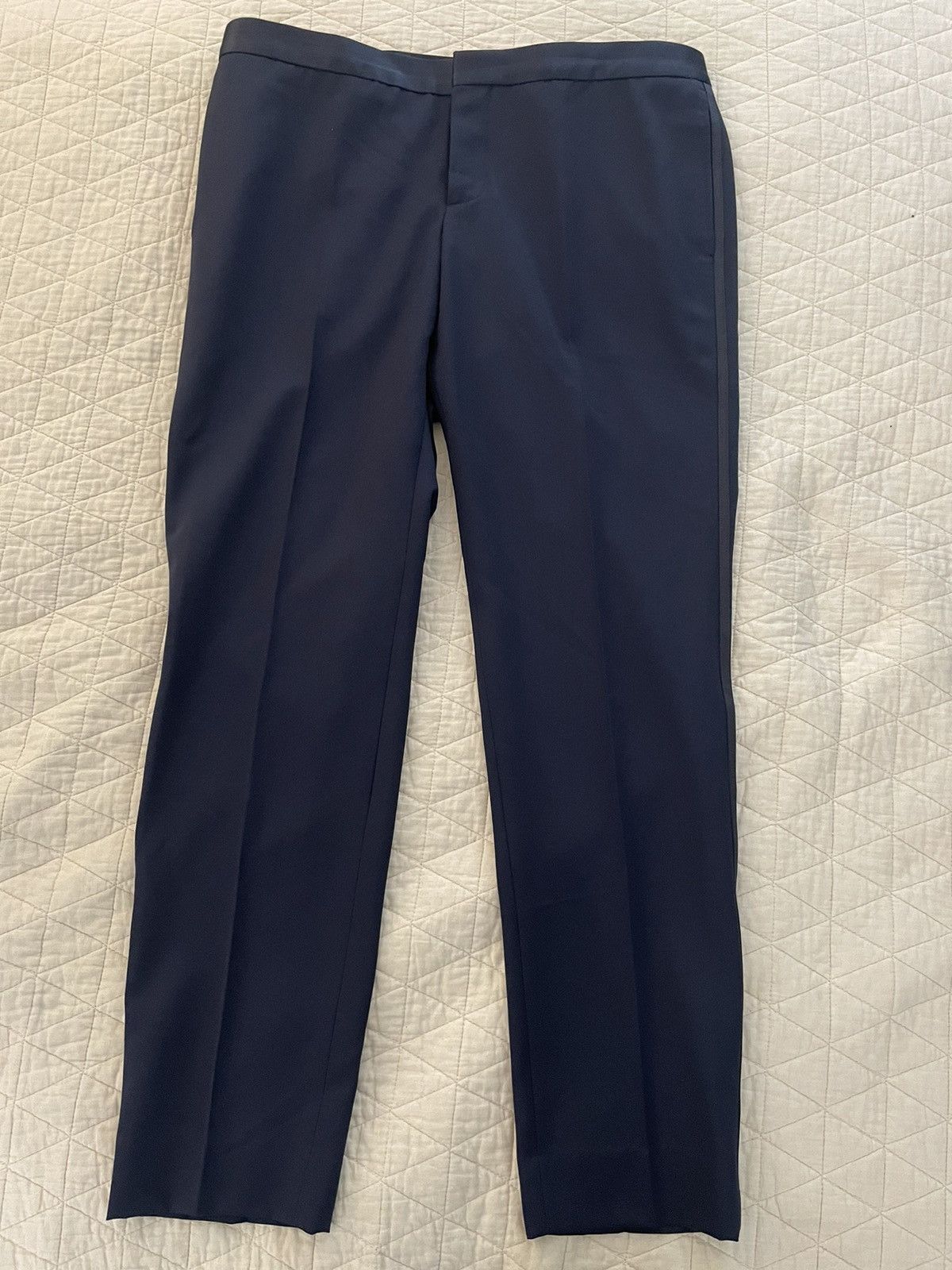 Burberry Collection Formal Trouser Size 34R - 4 Thumbnail