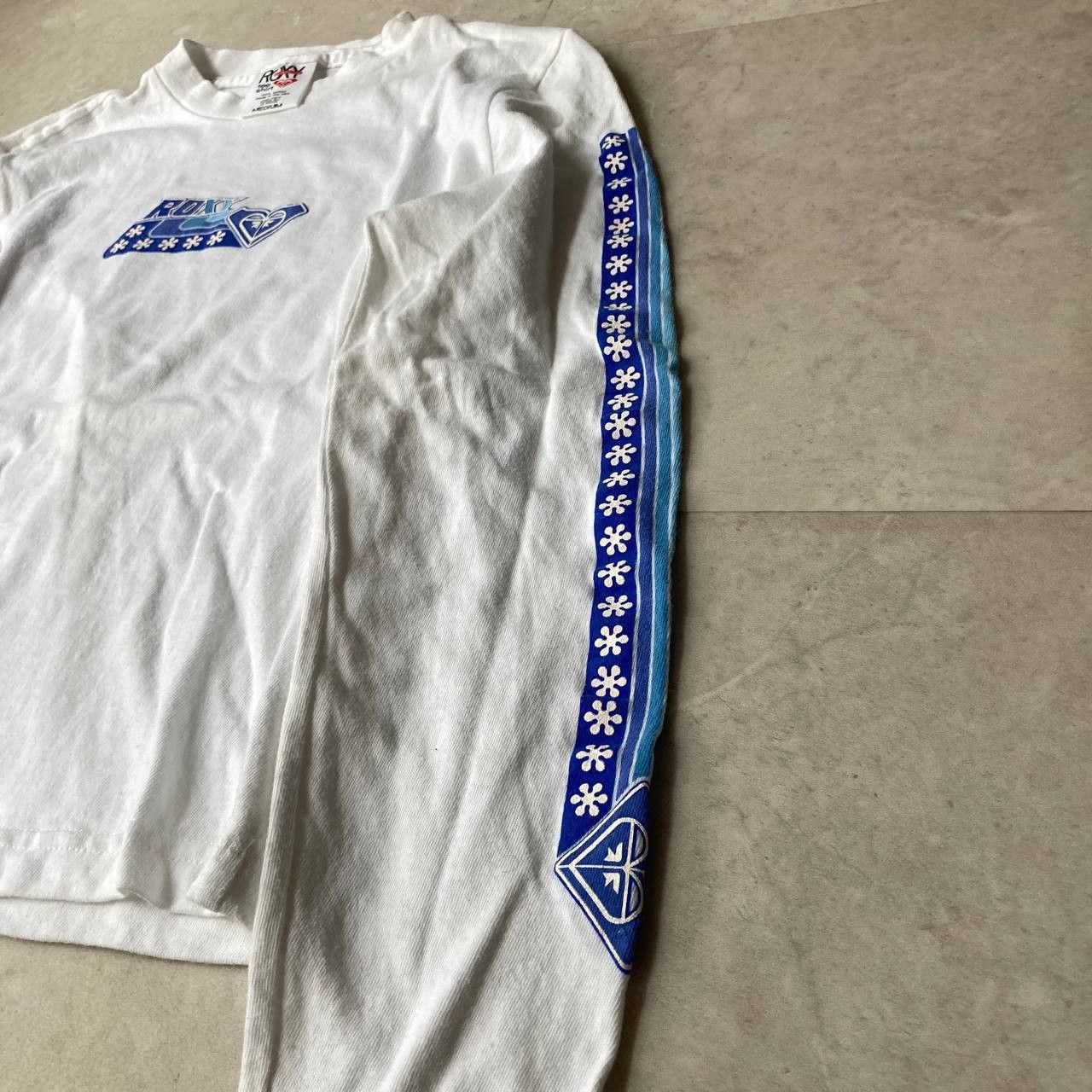 Quiksilver Vintage Roxy Quiksilver Surfboards Long Sleeve Tee Size M / US 6-8 / IT 42-44 - 3 Thumbnail