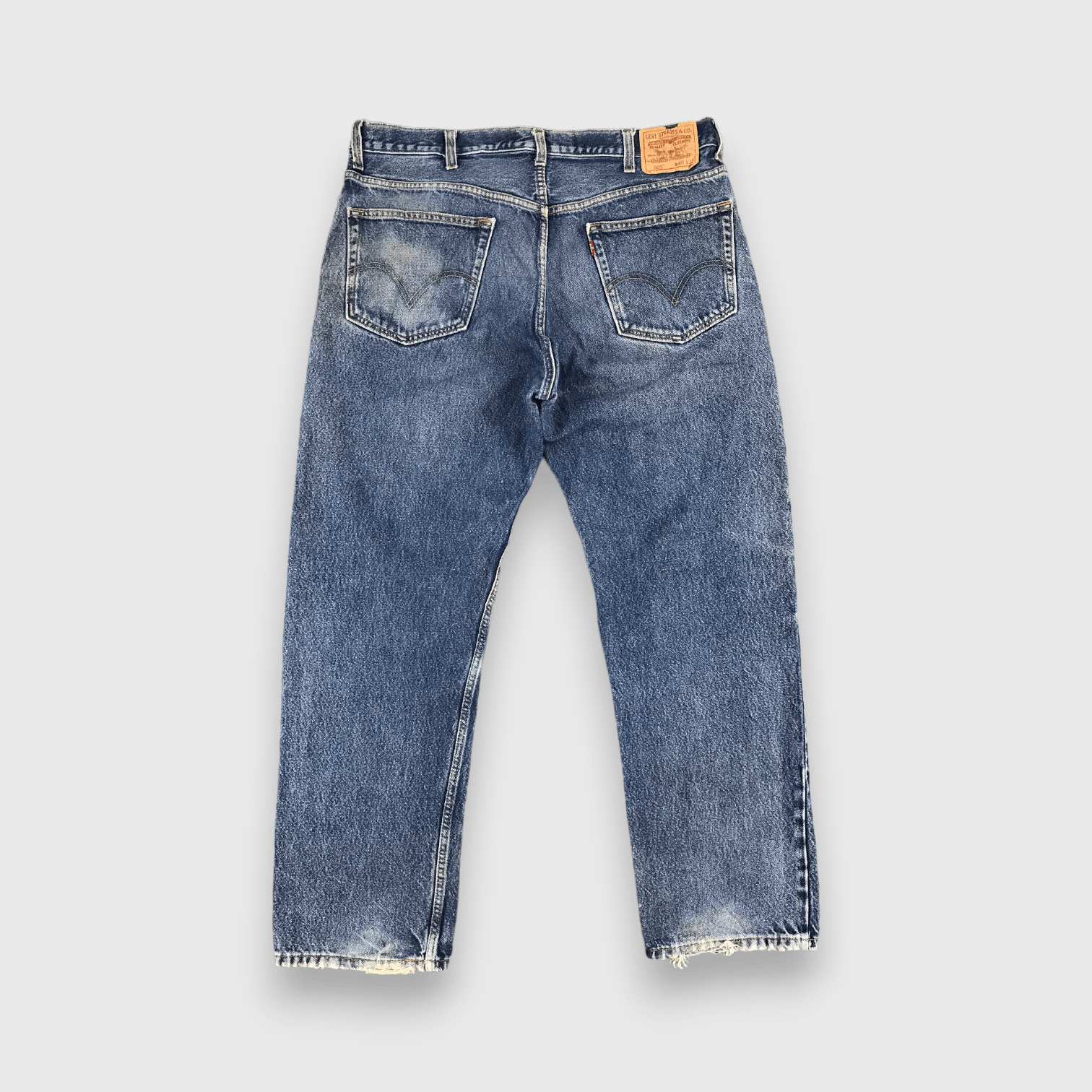 Levi's Vintage Levis 505 Jeans Rusty Washed Denim-J1074 Size US 40 / EU 56 - 2 Thumbnail
