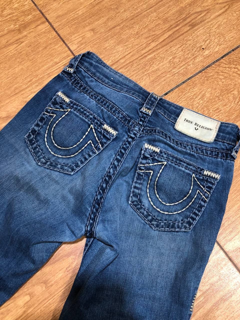 True Religion Vintage True Religion Mid Rise Skinny Denim Jeans Size 26 Size 26" / US 2 / IT 38 - 17 Thumbnail