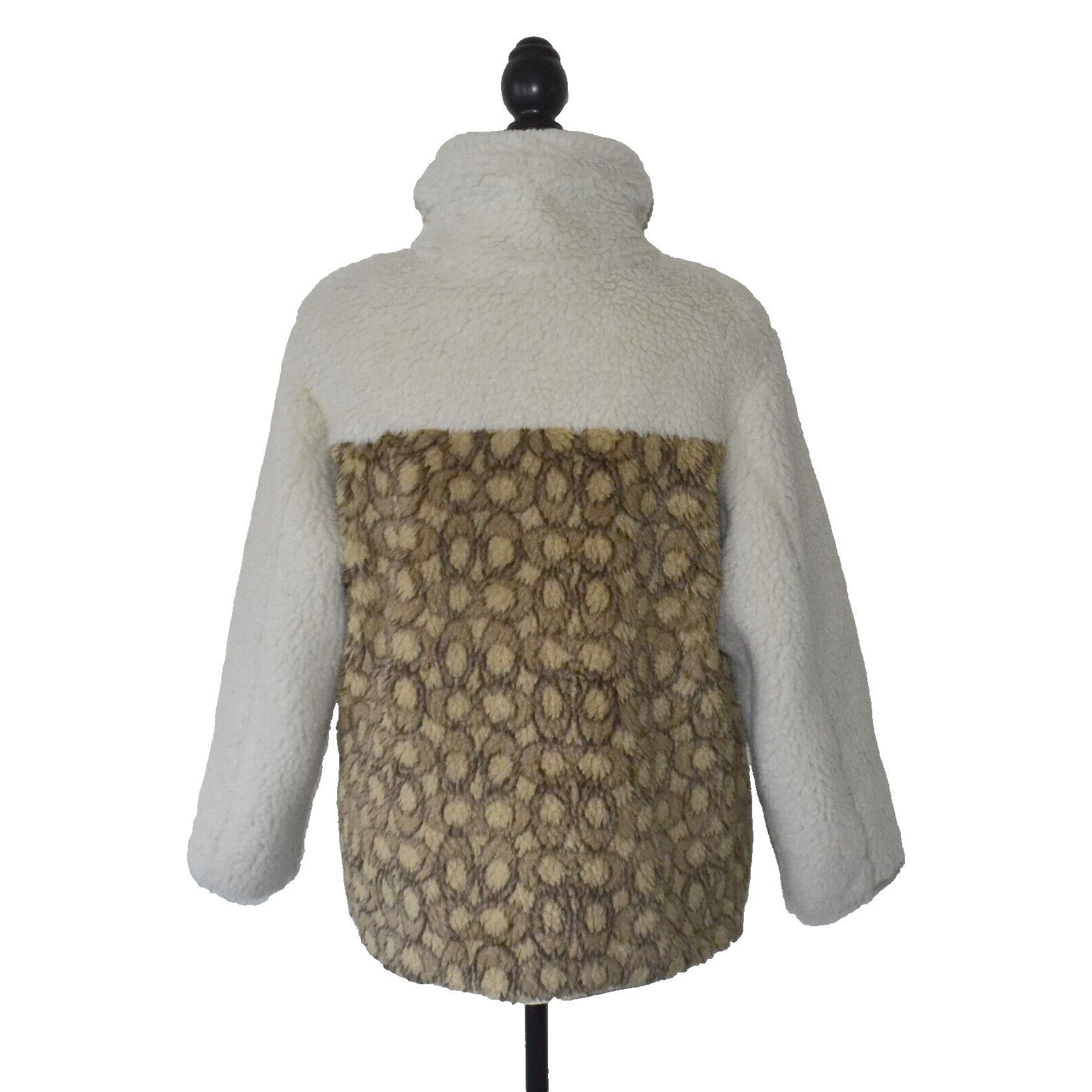 Coach NWT COACH Cream Pockets Shipra Signature Jacket Size S $598 Size S / US 4 / IT 40 - 4 Thumbnail